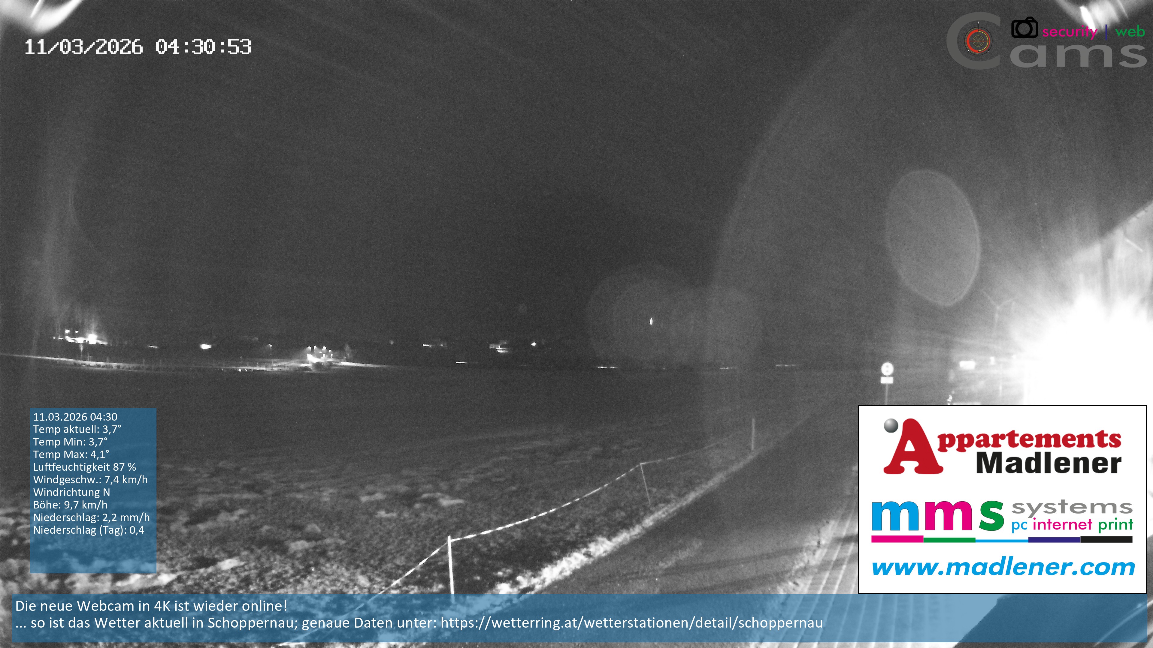 Archiv Foto Webcam Schoppernau Unterdorf im Bregenzerwald