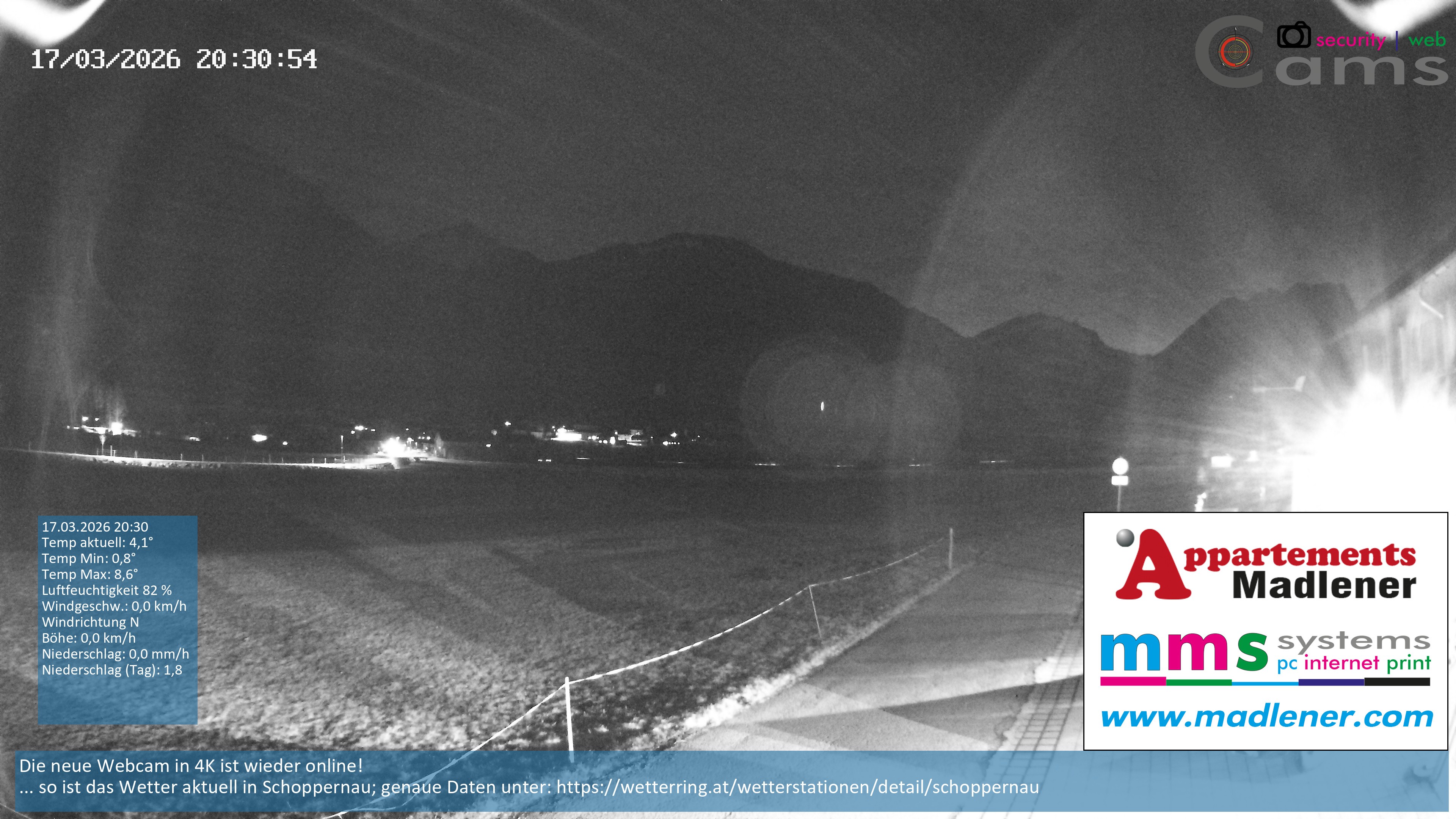 Archiv Foto Webcam Schoppernau Unterdorf im Bregenzerwald