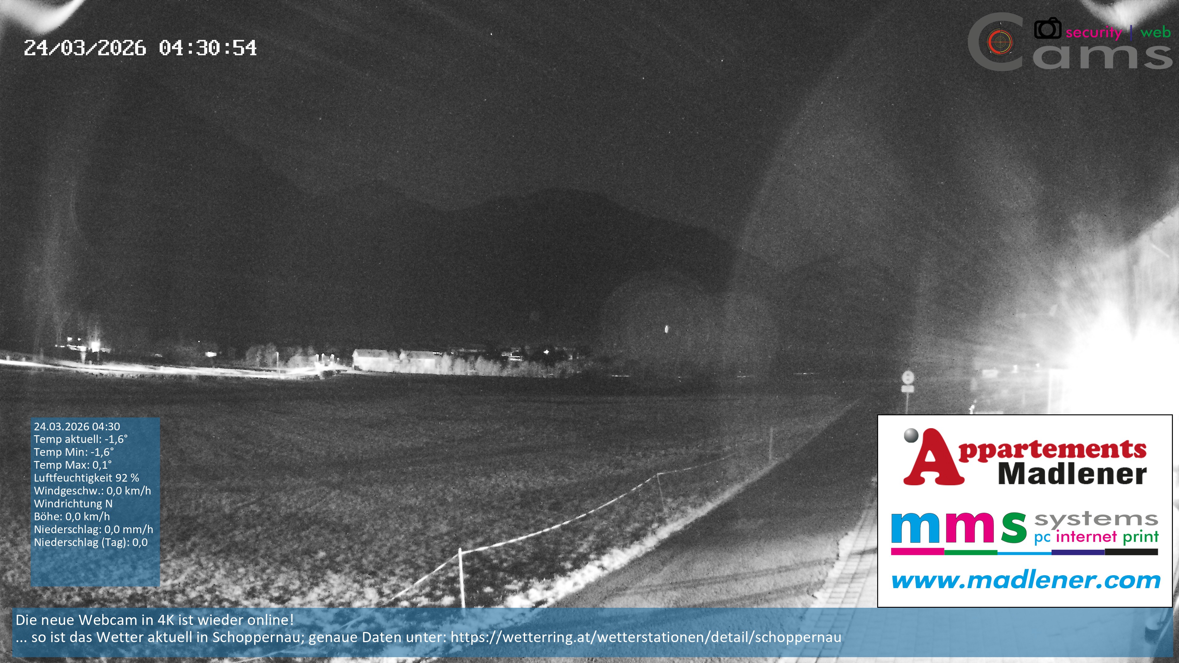 Archived image Webcam Schoppernau lower valley in the Bregenzerwald