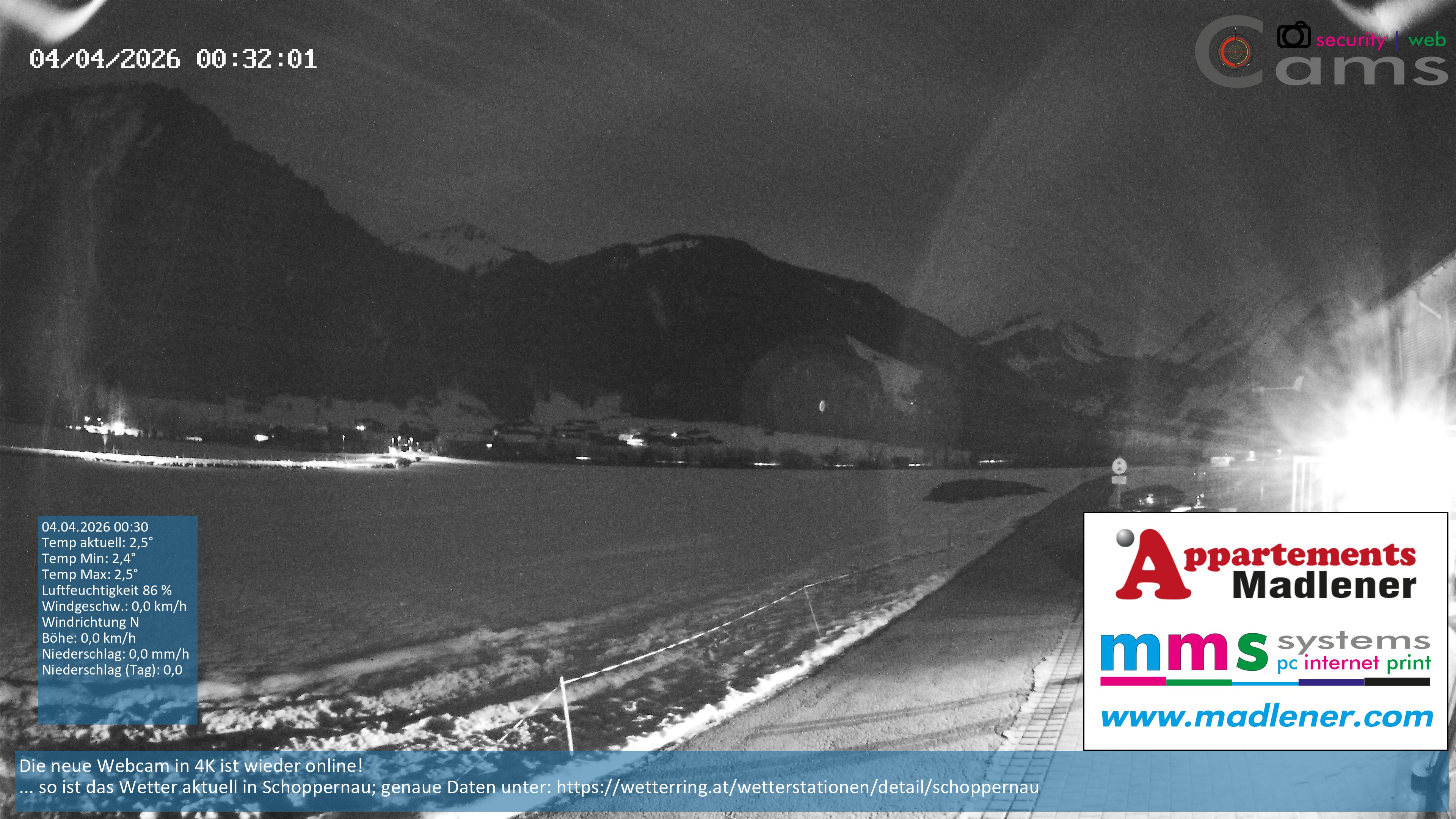 Archiv Foto Webcam Schoppernau Unterdorf im Bregenzerwald