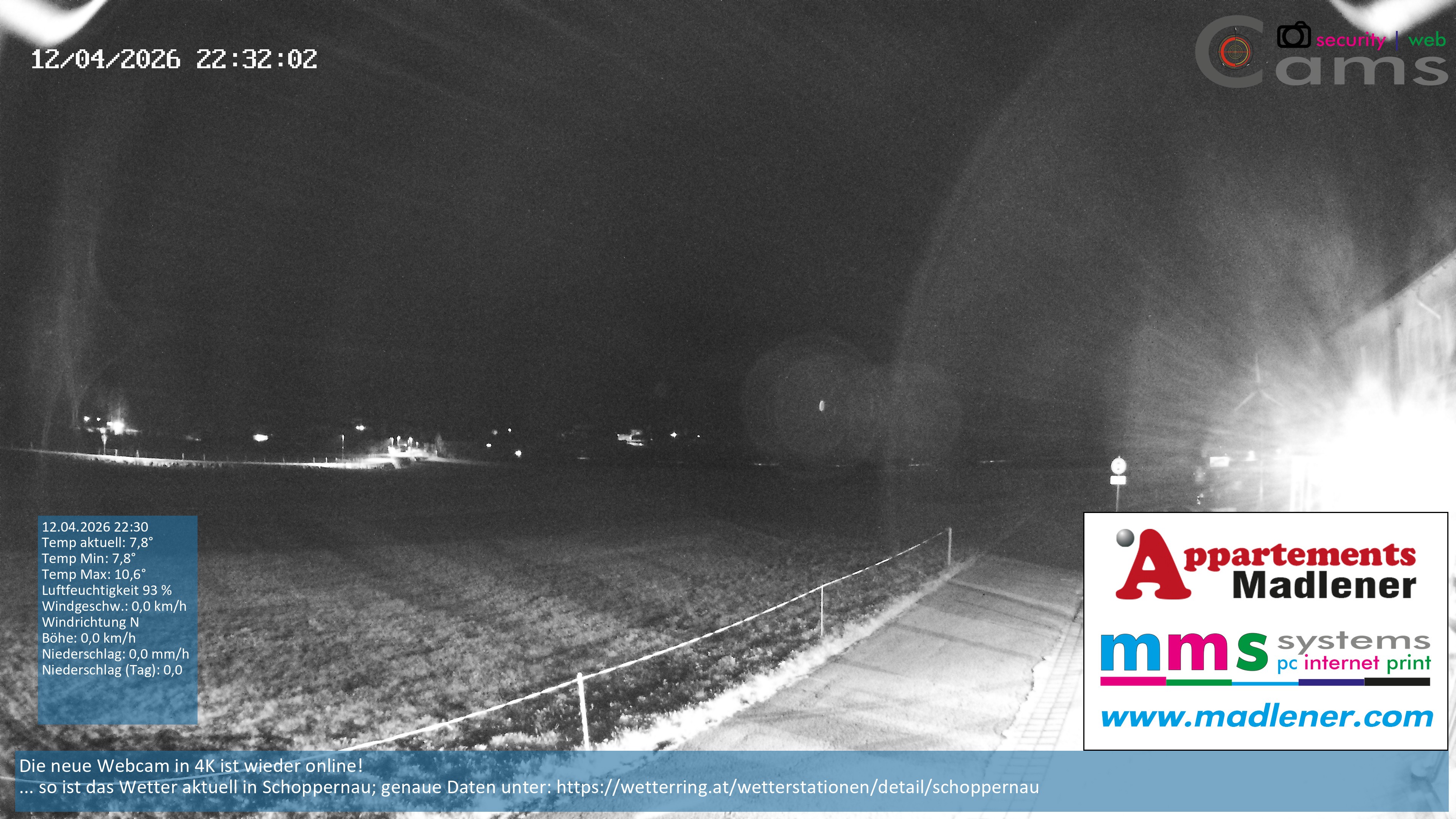 Archiv Foto Webcam Schoppernau Unterdorf im Bregenzerwald