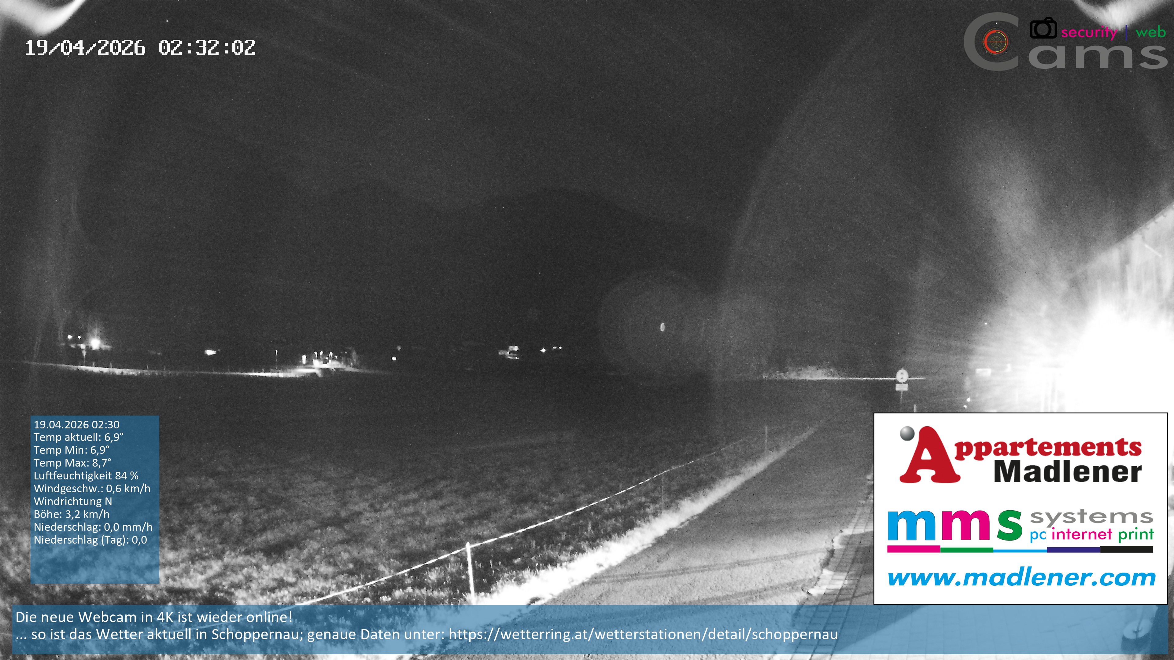 Archiv Foto Webcam Schoppernau Unterdorf im Bregenzerwald