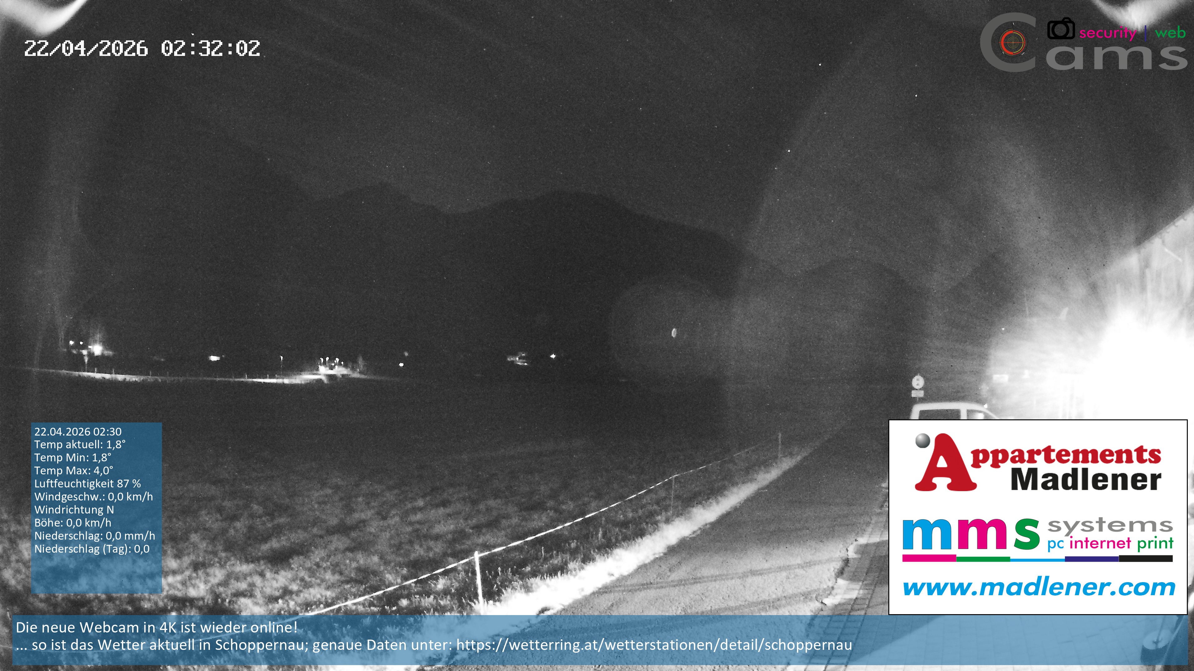 Archiv Foto Webcam Schoppernau Unterdorf im Bregenzerwald