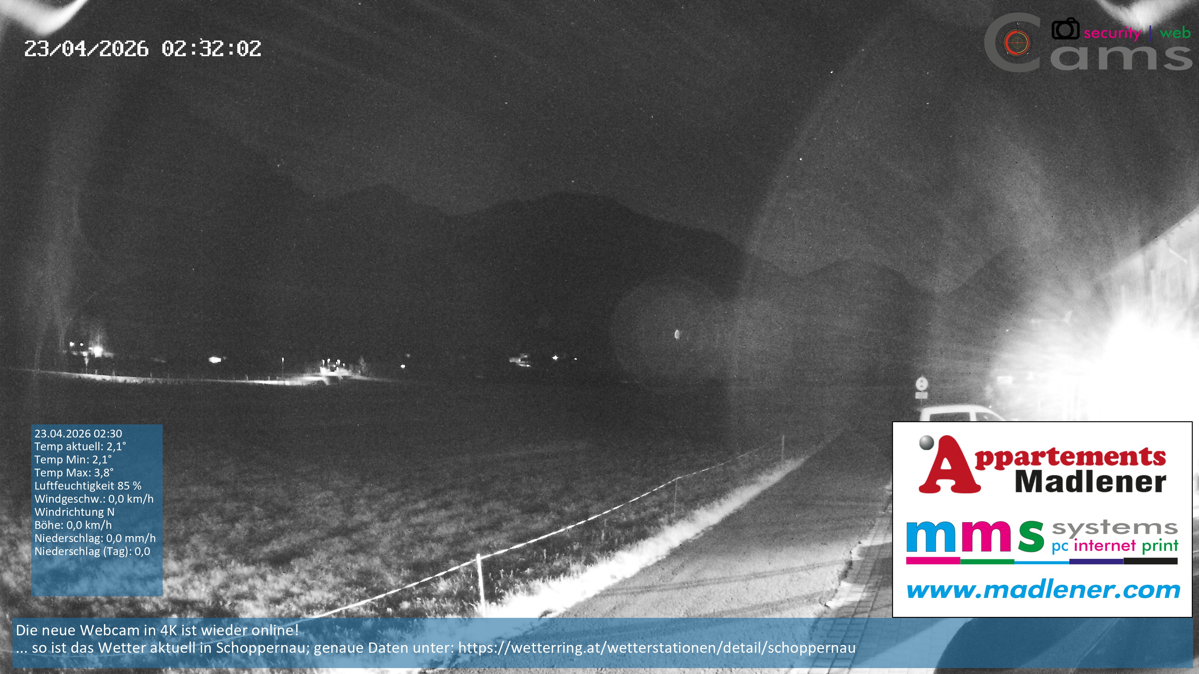 Archiv Foto Webcam Schoppernau Unterdorf im Bregenzerwald