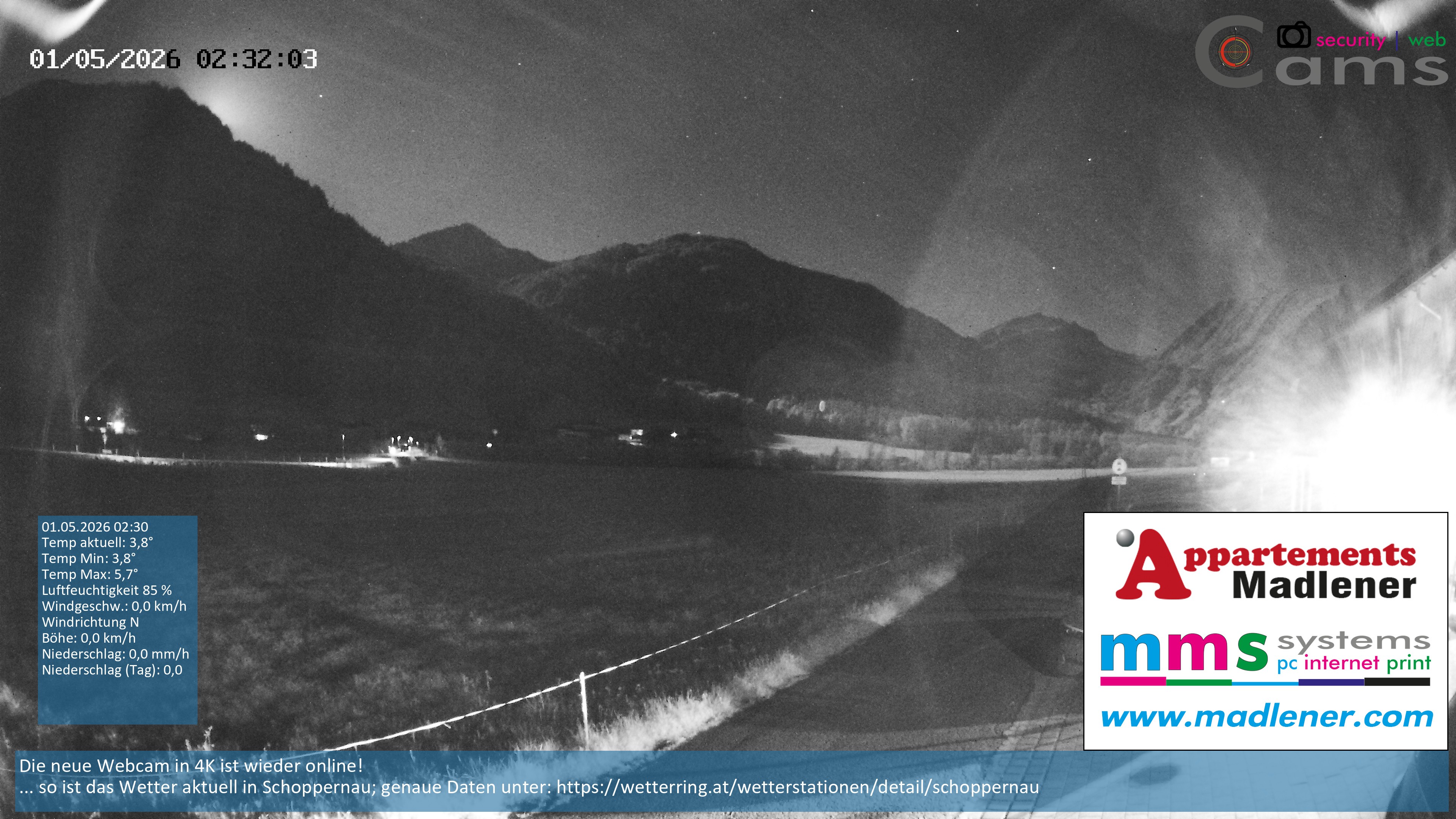 Archiv Foto Webcam Schoppernau Unterdorf im Bregenzerwald