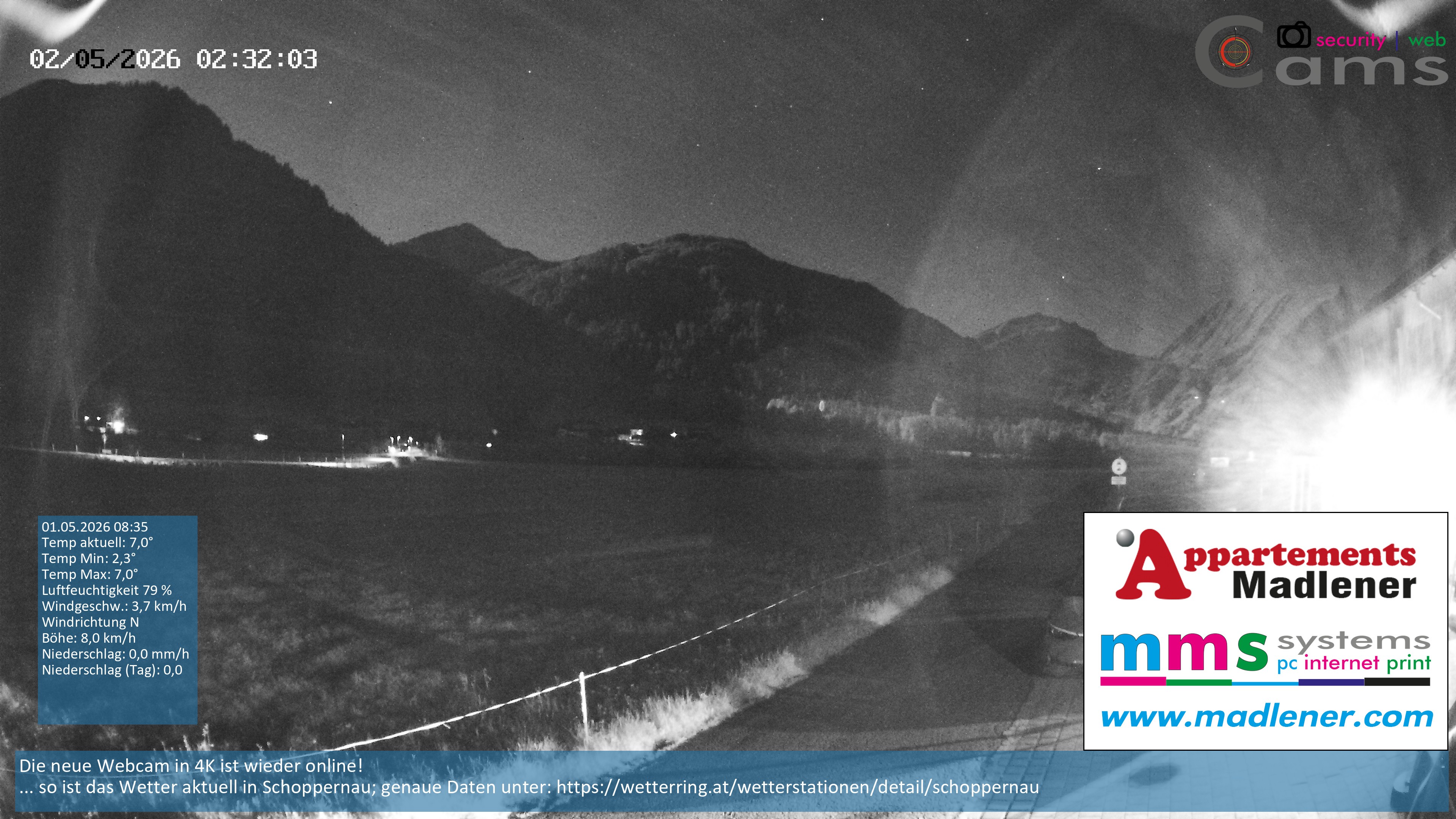 Archiv Foto Webcam Schoppernau Unterdorf im Bregenzerwald