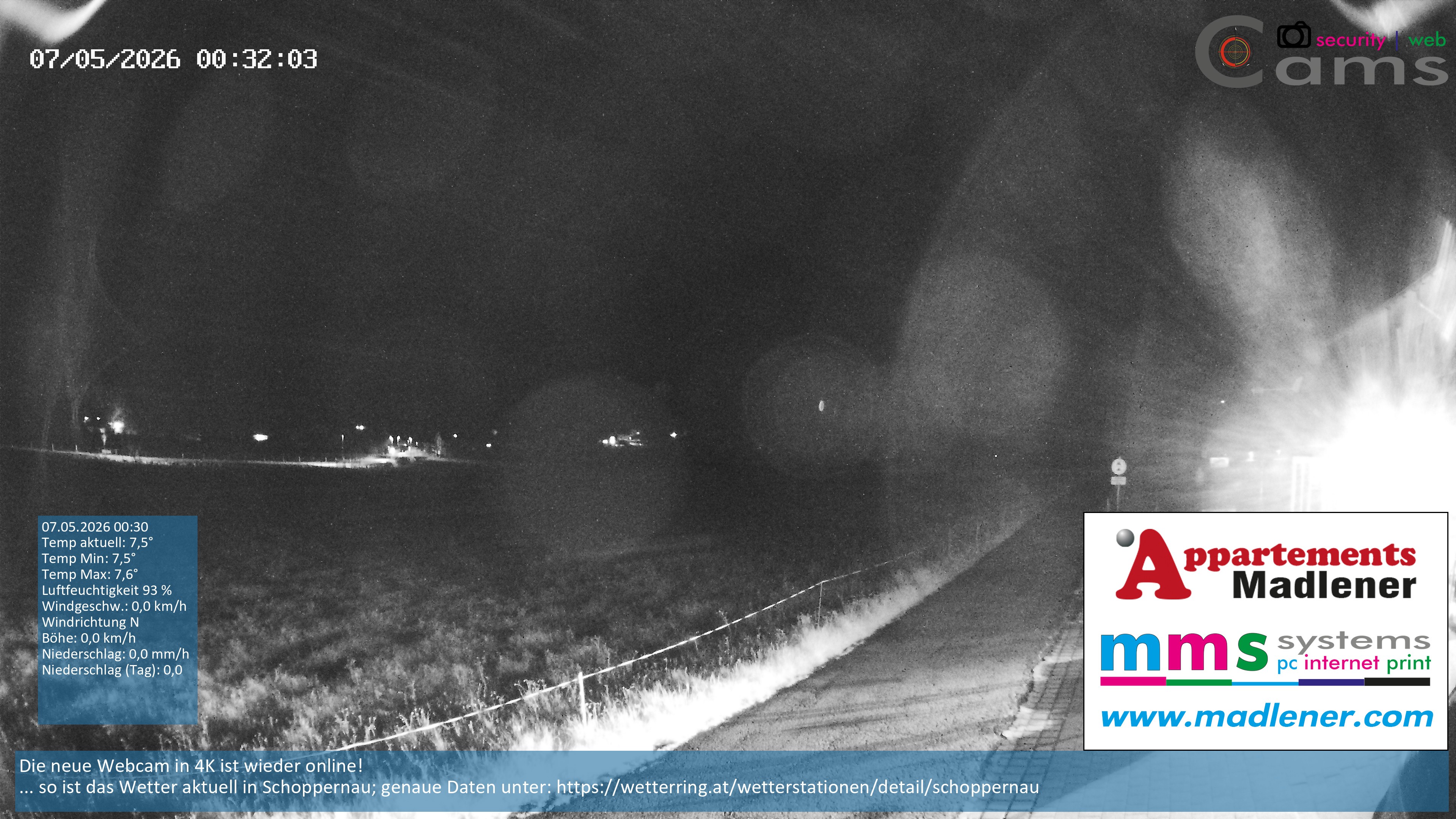 Archiv Foto Webcam Schoppernau Unterdorf im Bregenzerwald