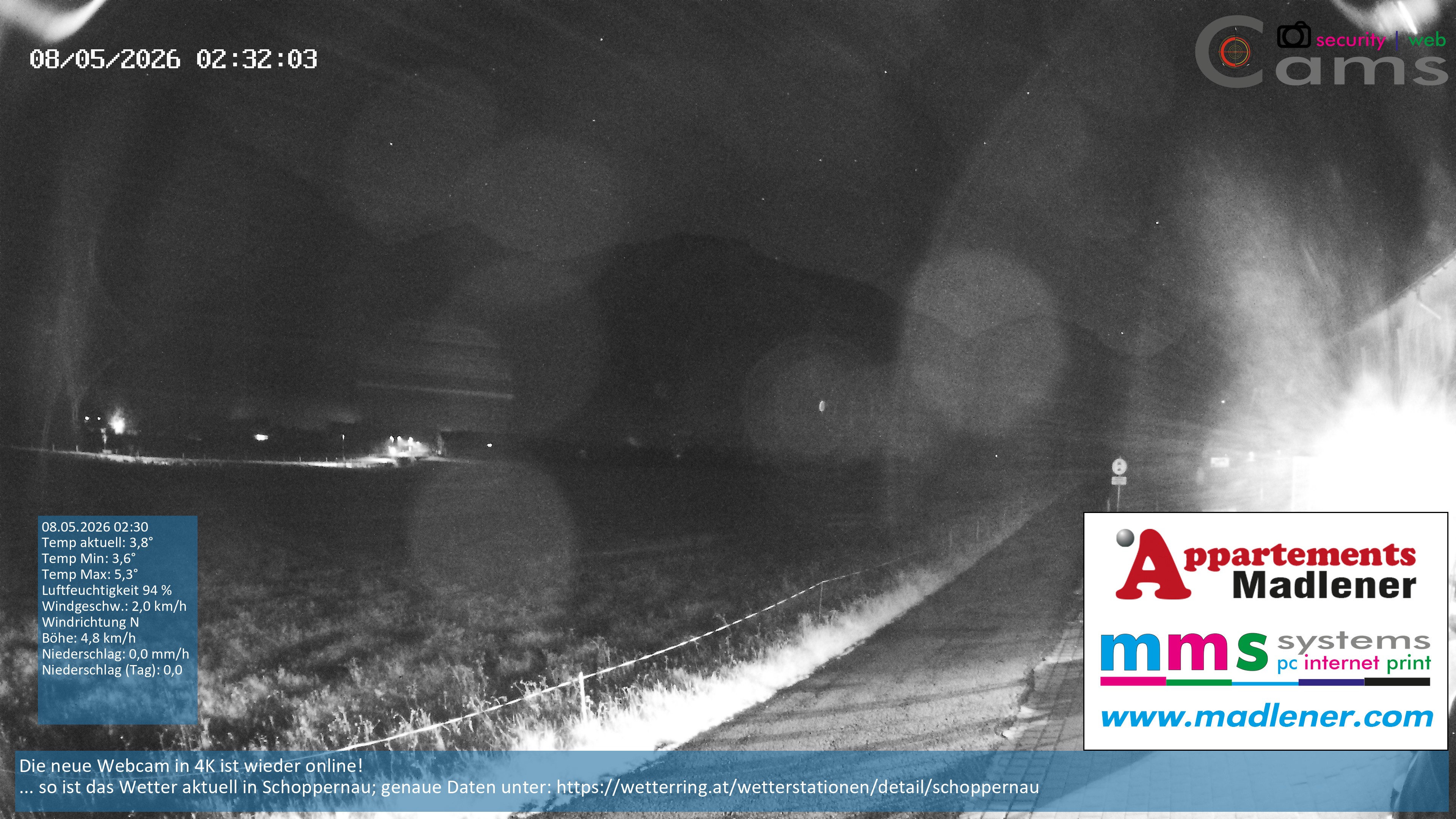 Archiv Foto Webcam Schoppernau Unterdorf im Bregenzerwald