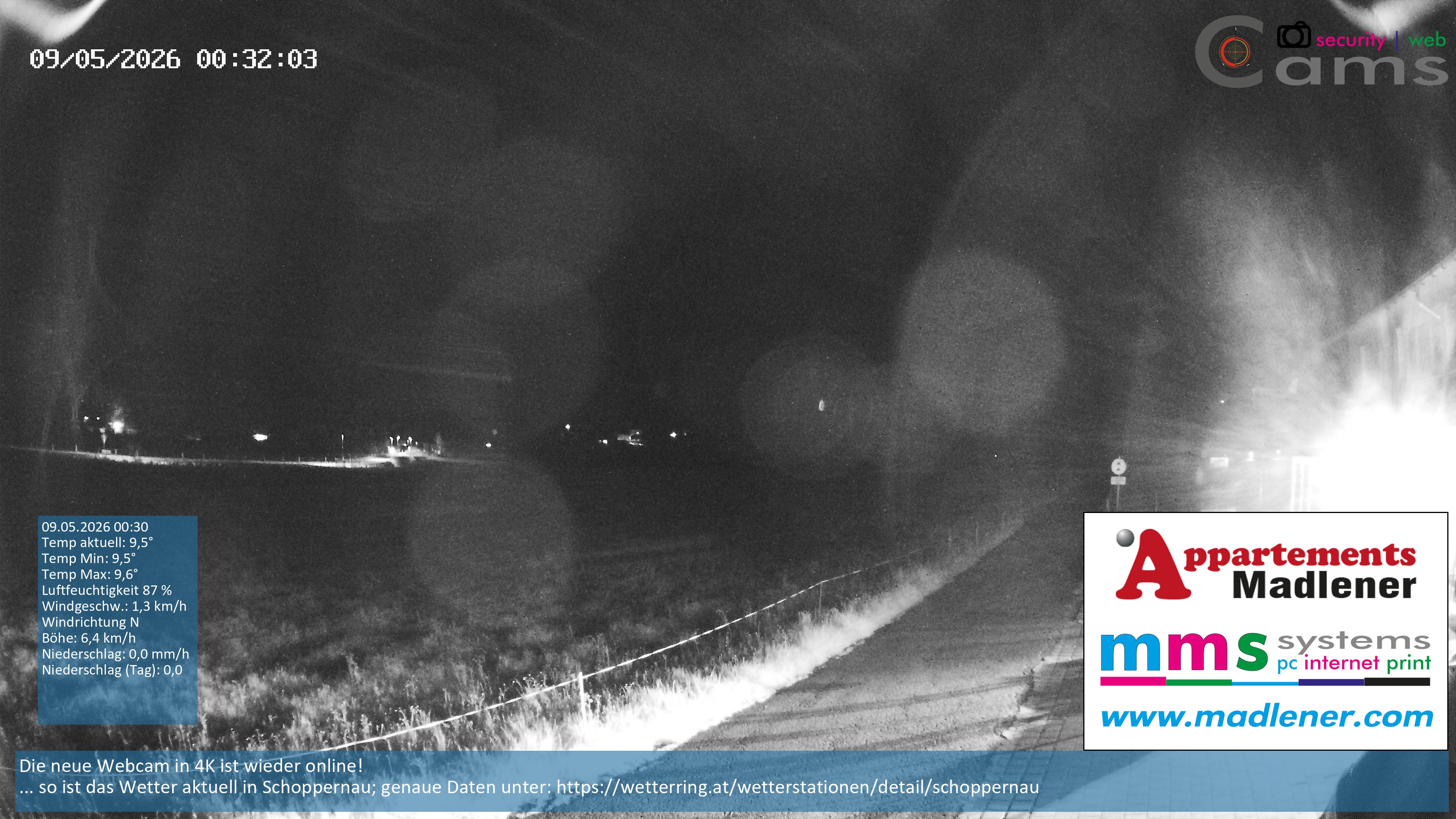 Archiv Foto Webcam Schoppernau Unterdorf im Bregenzerwald