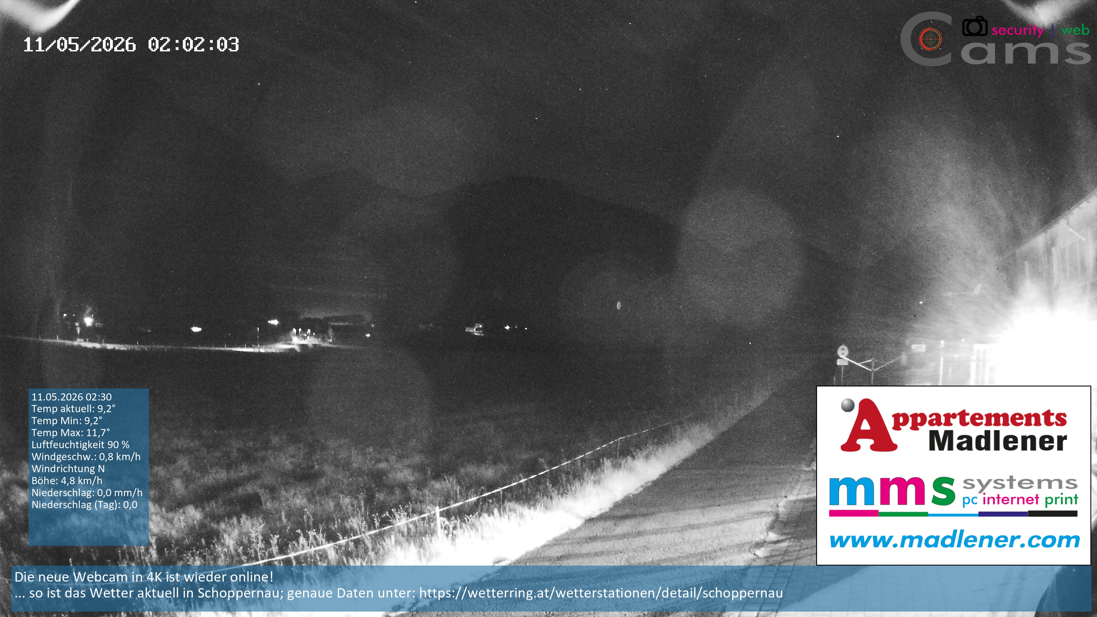 Archiv Foto Webcam Schoppernau Unterdorf im Bregenzerwald