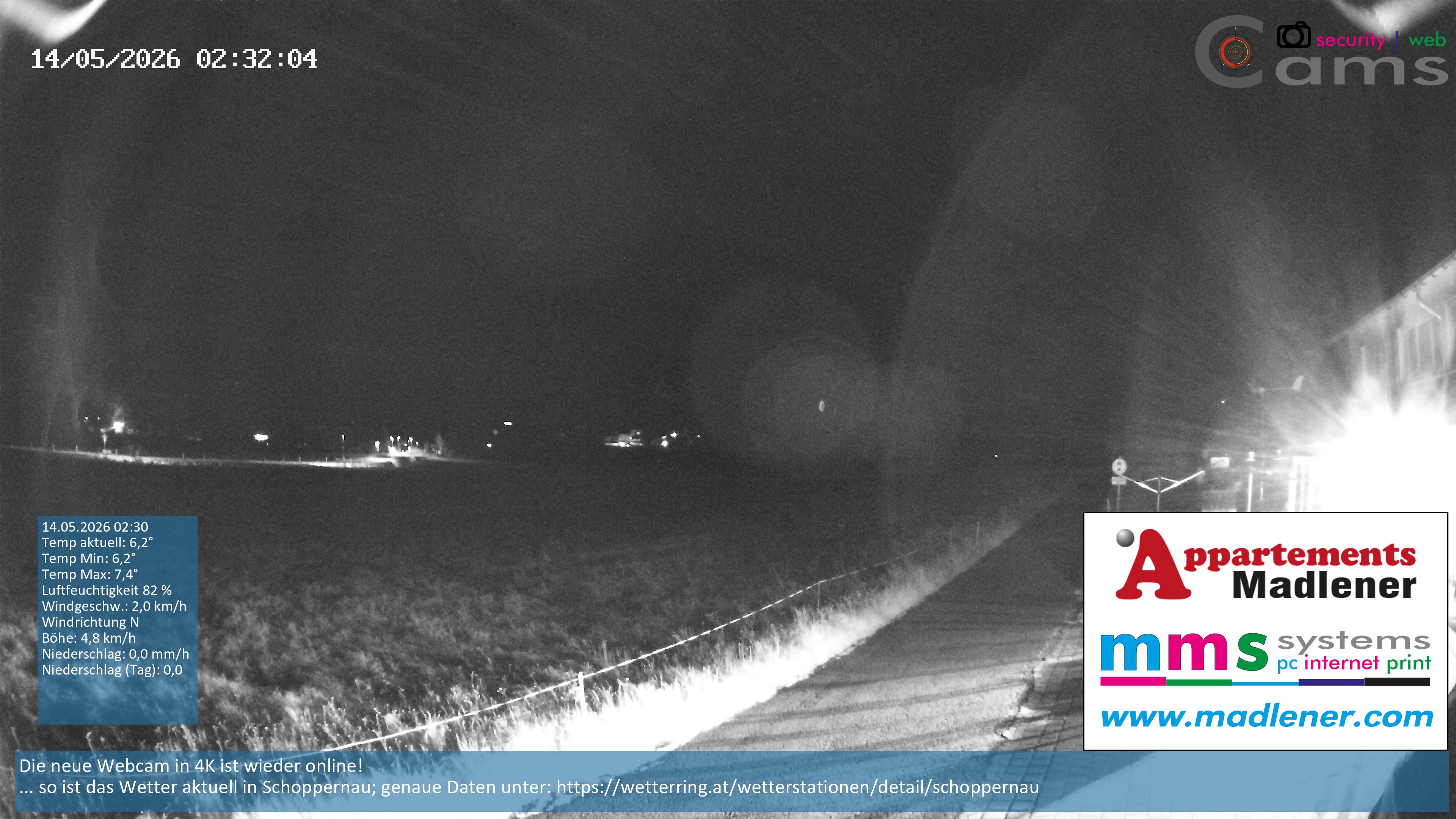Archived image Webcam Schoppernau lower valley in the Bregenzerwald