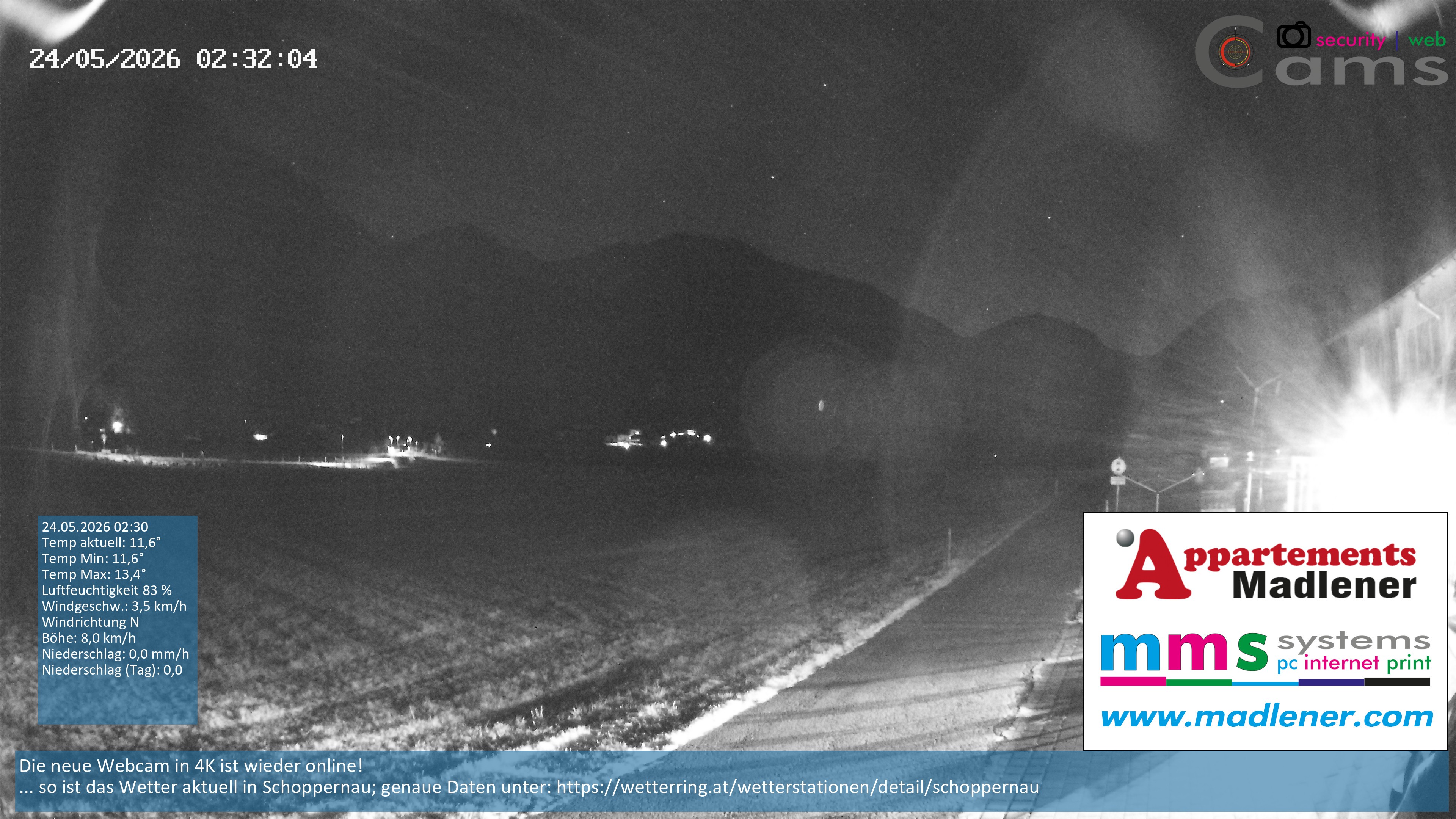 Archiv Foto Webcam Schoppernau Unterdorf im Bregenzerwald