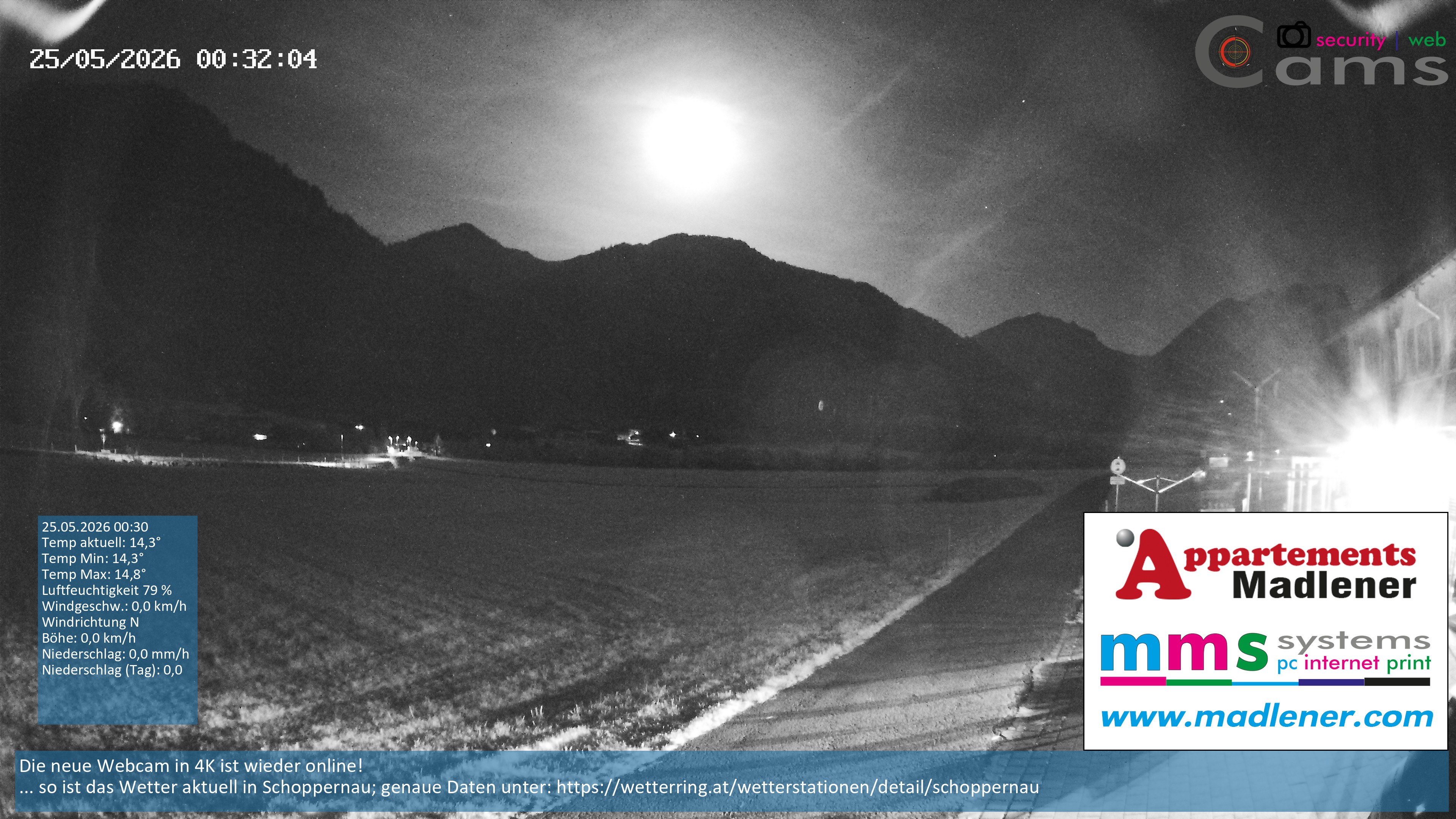 Archiv Foto Webcam Schoppernau Unterdorf im Bregenzerwald