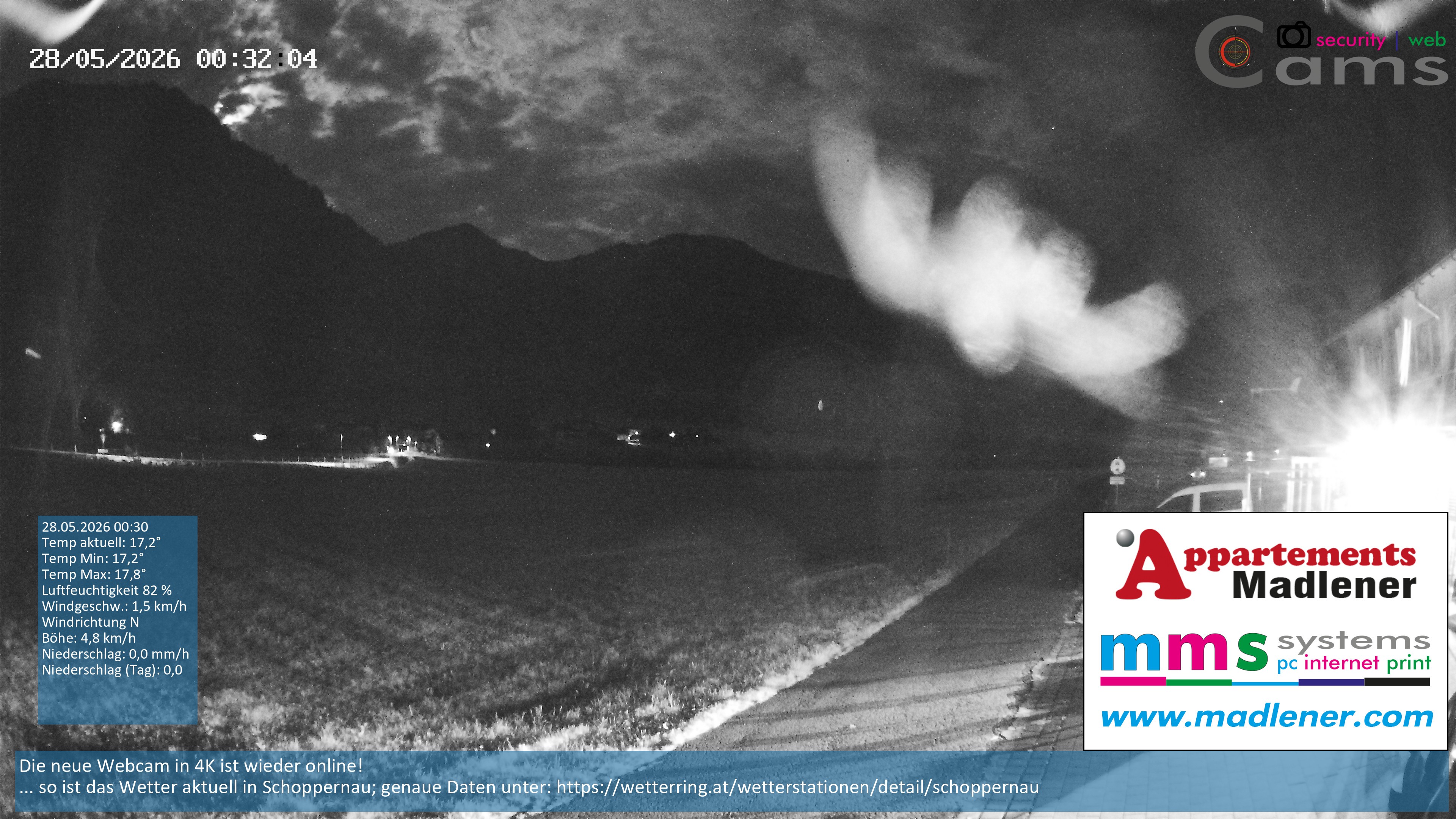 Archiv Foto Webcam Schoppernau Unterdorf im Bregenzerwald