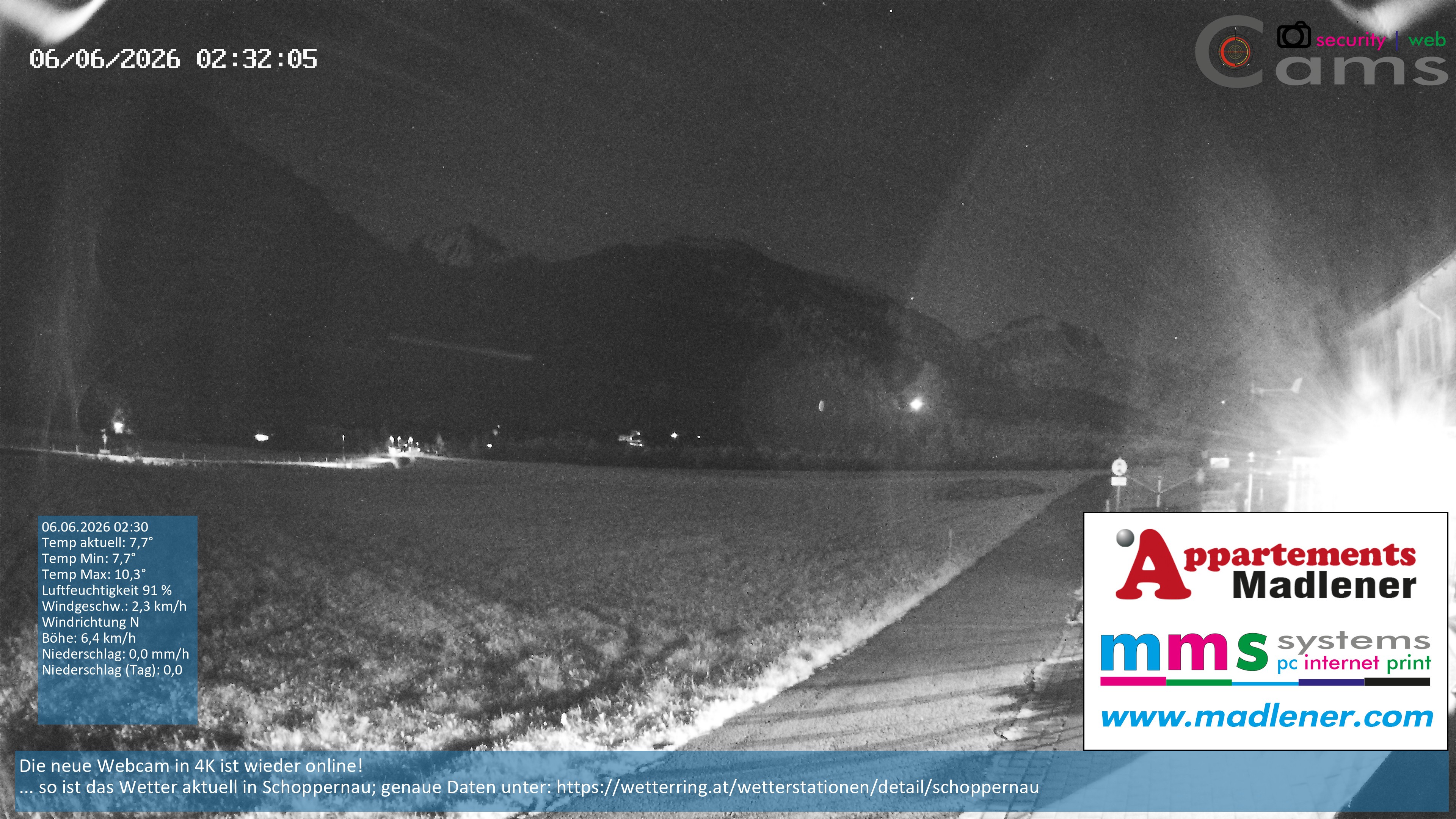 Archiv Foto Webcam Schoppernau Unterdorf im Bregenzerwald