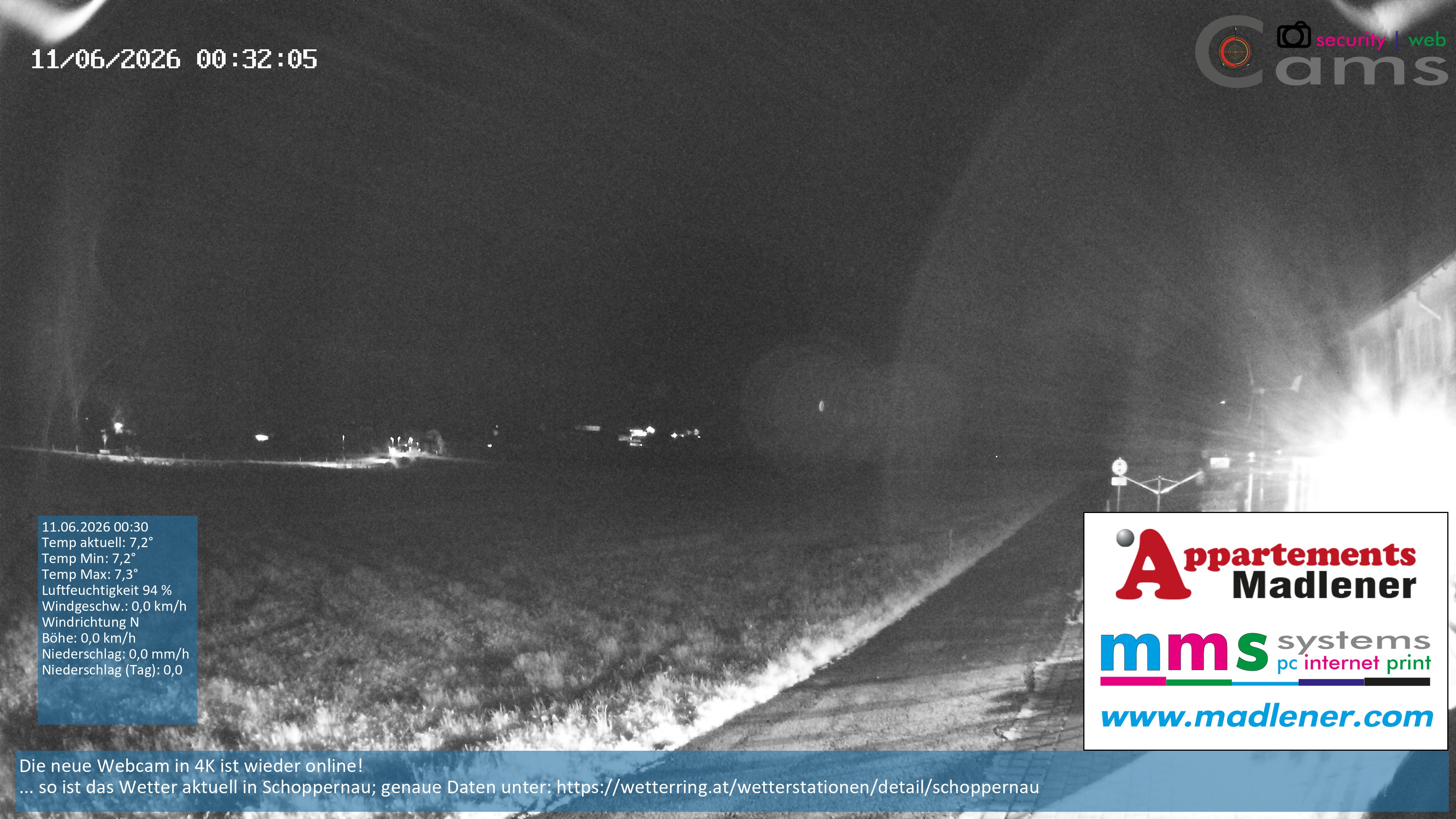 Archiv Foto Webcam Schoppernau Unterdorf im Bregenzerwald