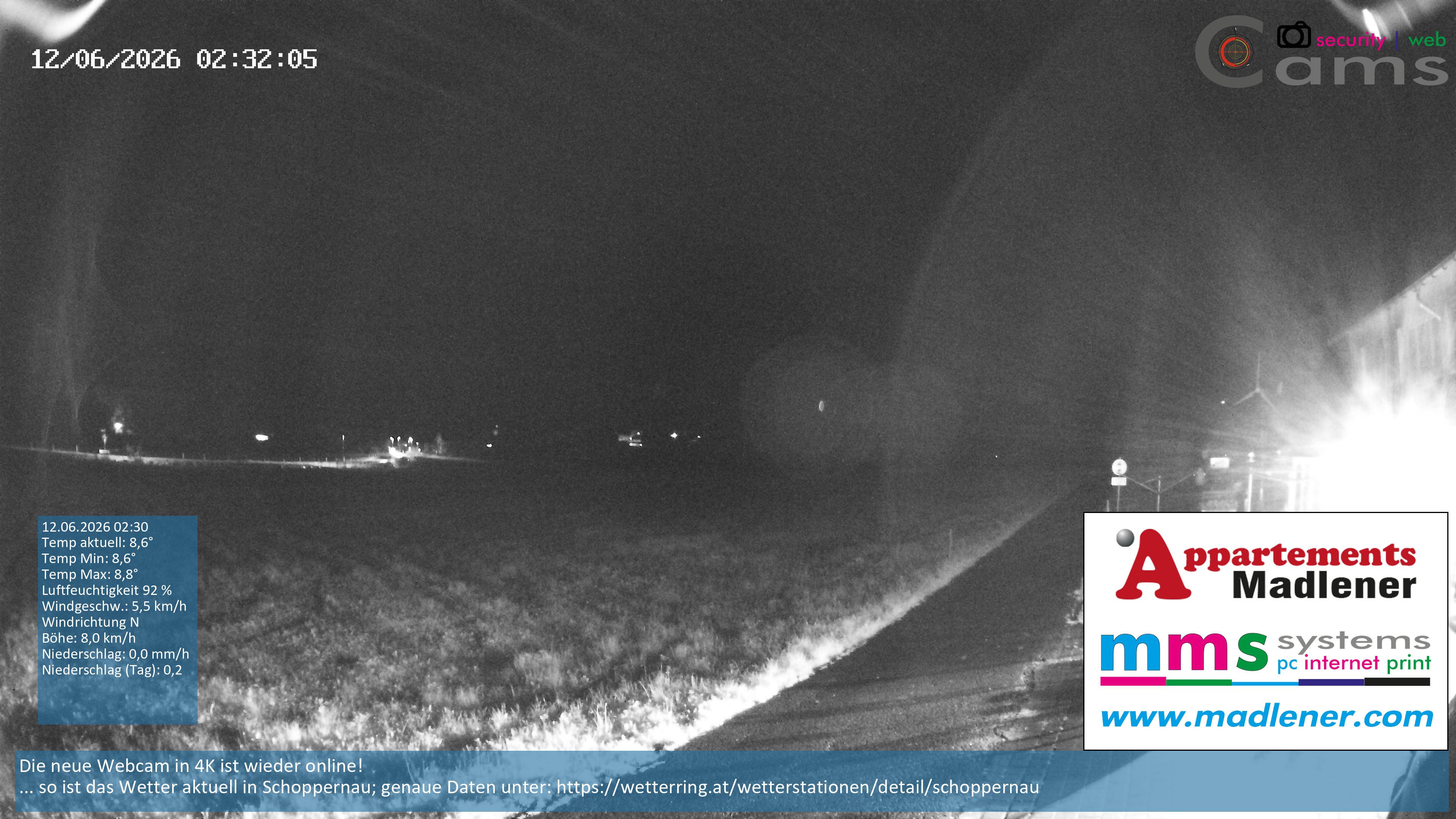 Archived image Webcam Schoppernau lower valley in the Bregenzerwald