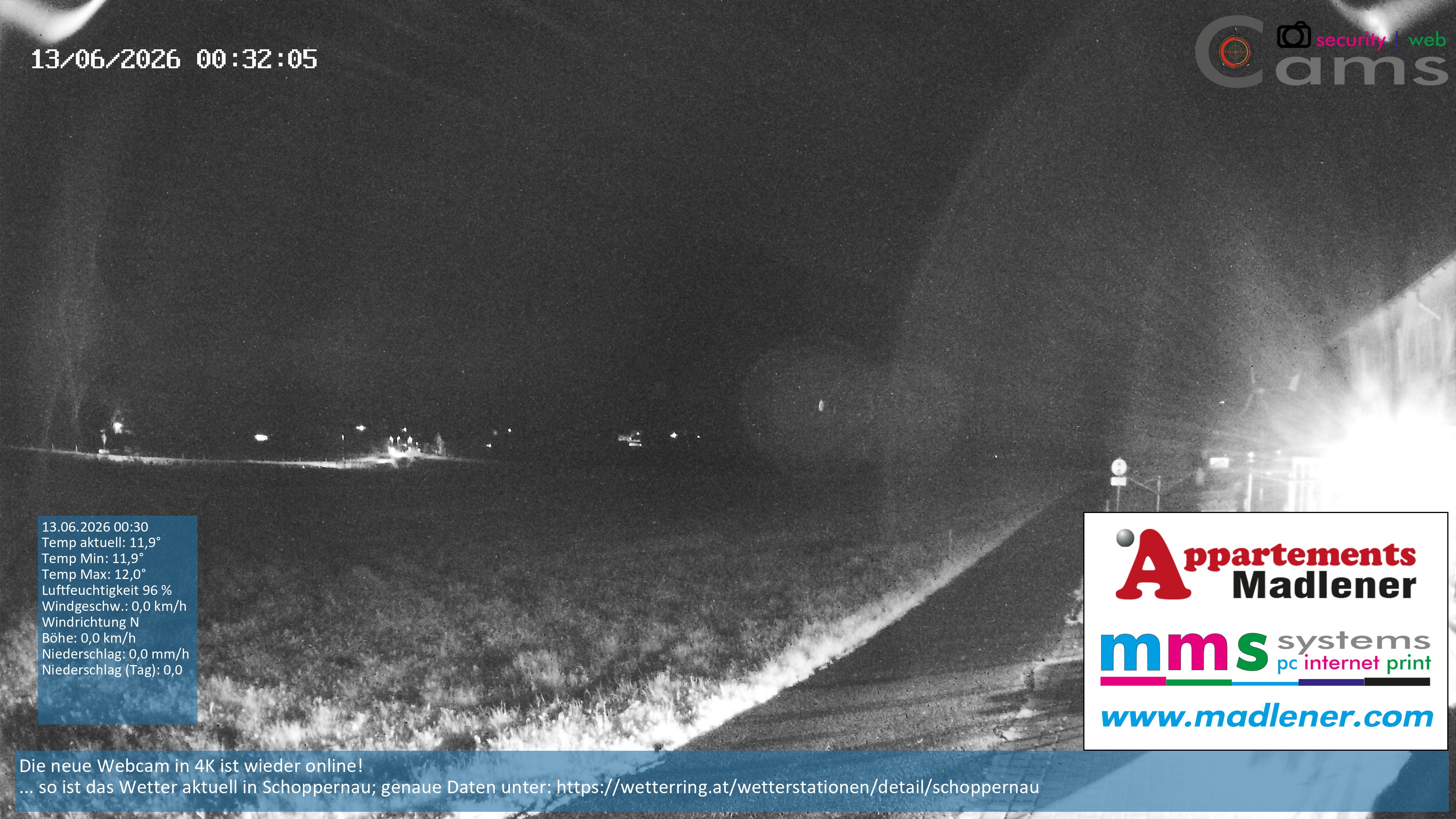 Archiv Foto Webcam Schoppernau Unterdorf im Bregenzerwald