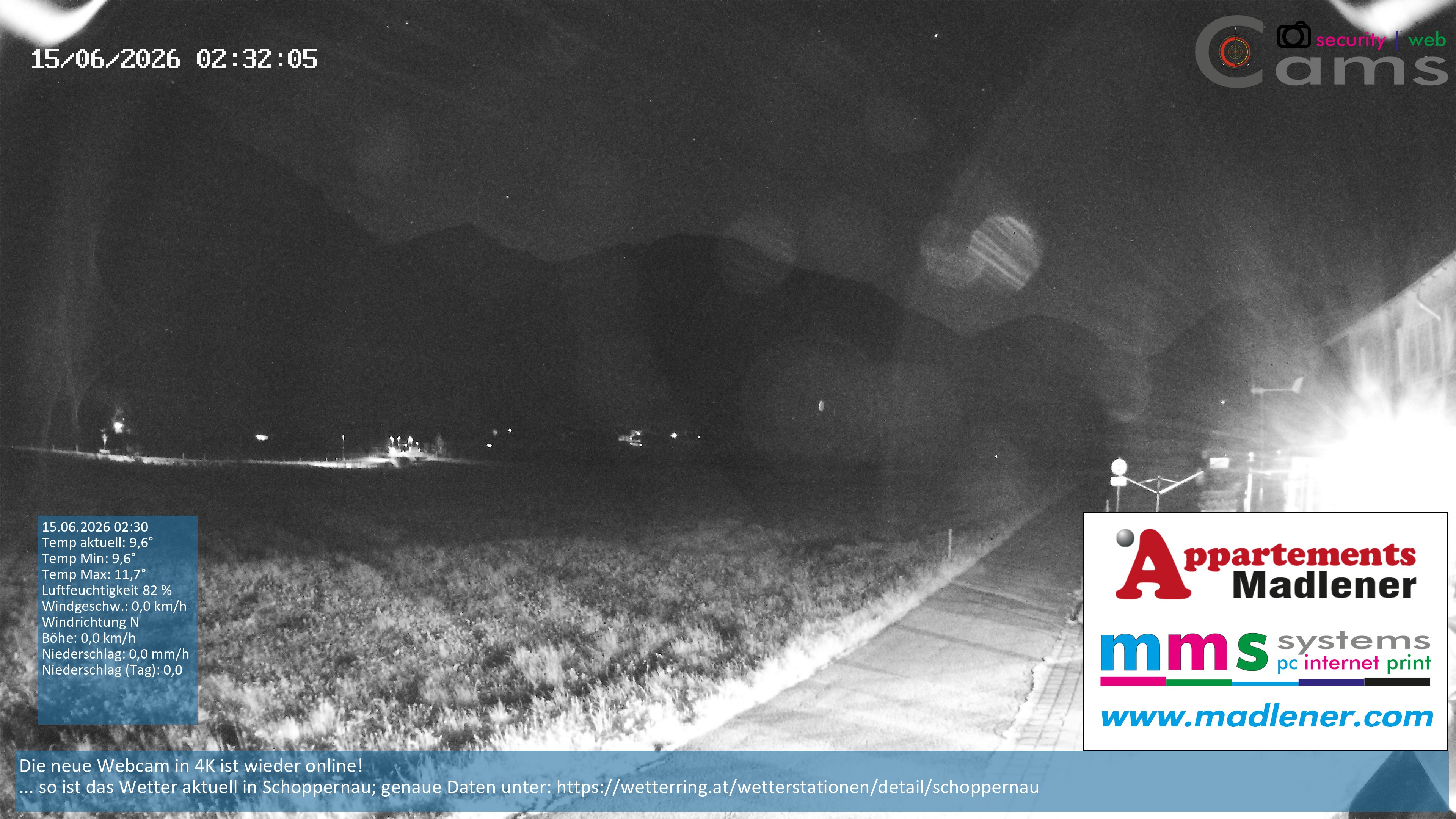 Archiv Foto Webcam Schoppernau Unterdorf im Bregenzerwald