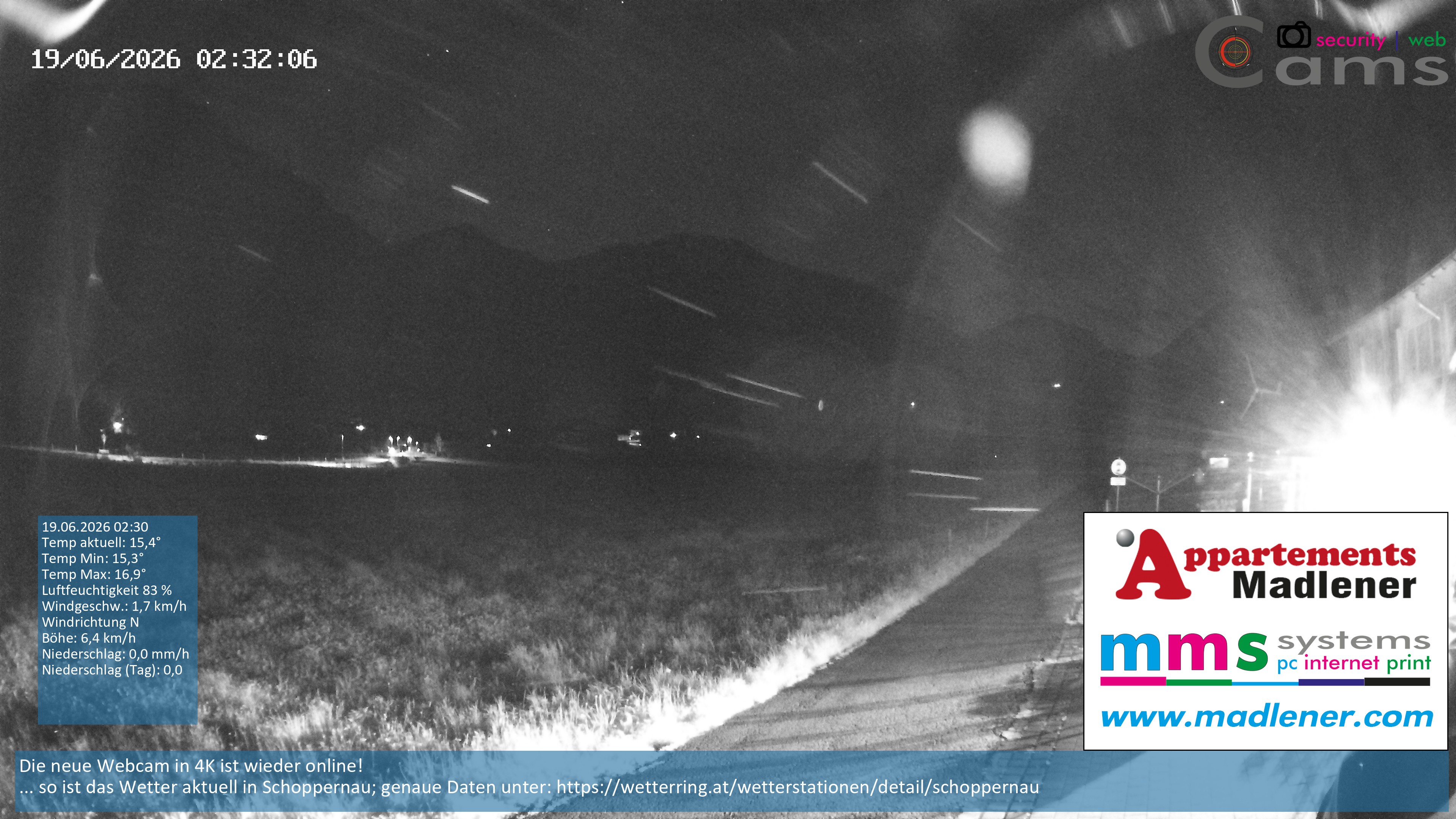 Archiv Foto Webcam Schoppernau Unterdorf im Bregenzerwald