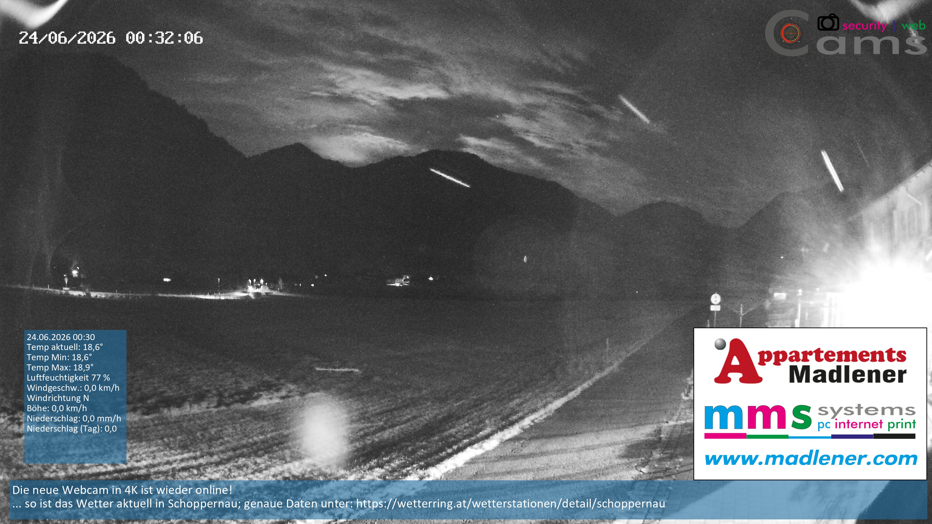 Archiv Foto Webcam Schoppernau Unterdorf im Bregenzerwald