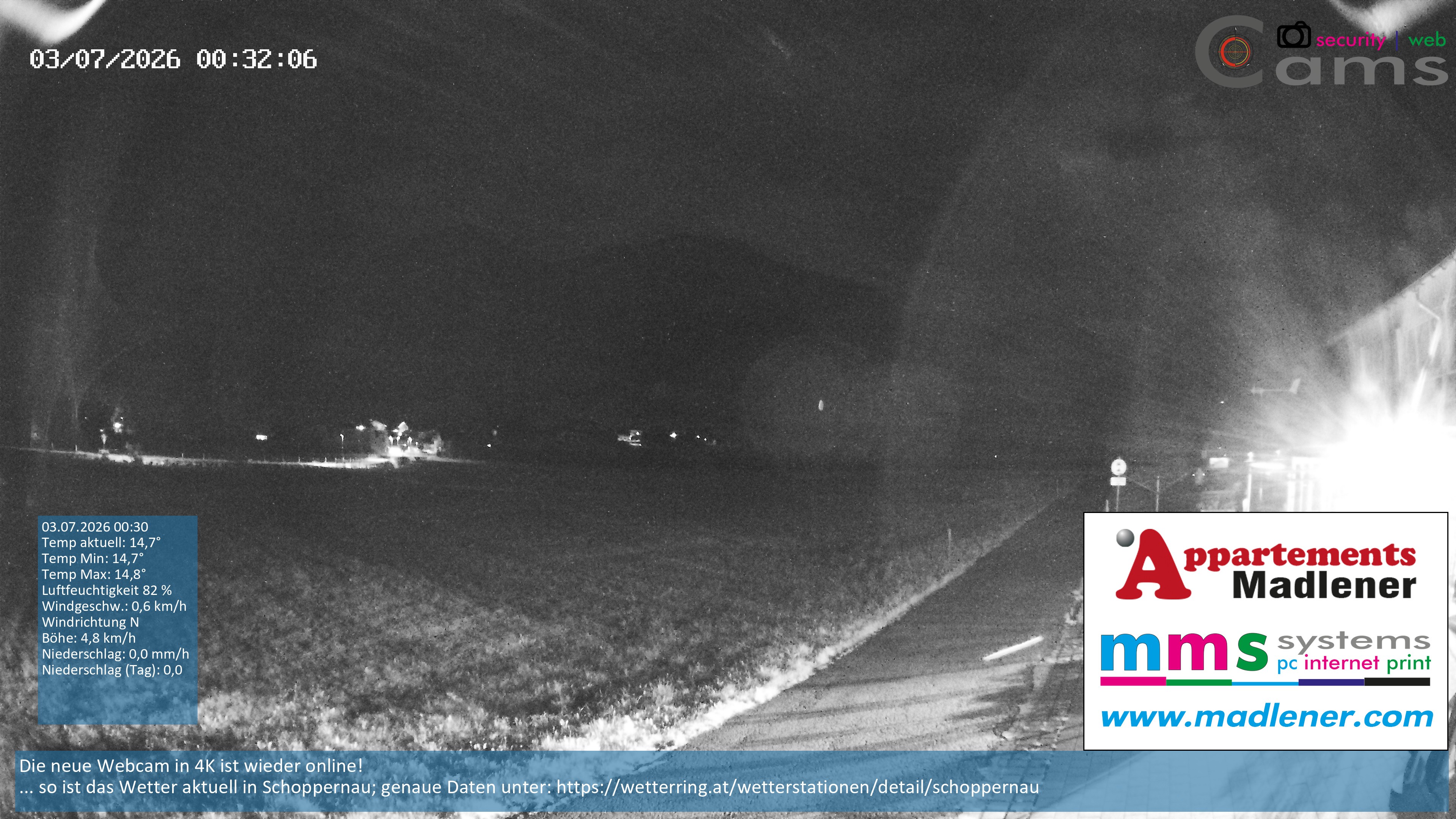 Archiv Foto Webcam Schoppernau Unterdorf im Bregenzerwald