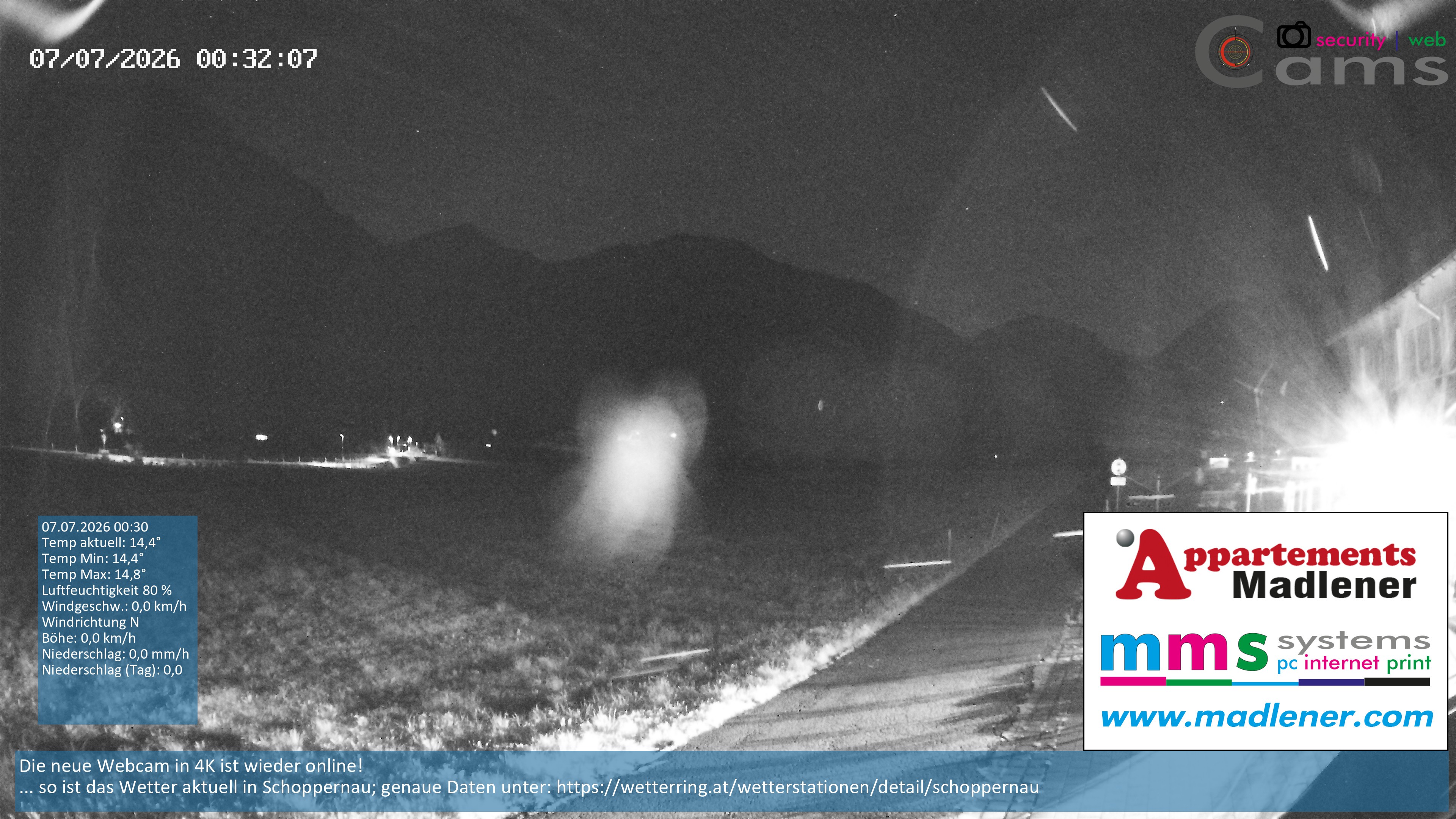 Archiv Foto Webcam Schoppernau Unterdorf im Bregenzerwald