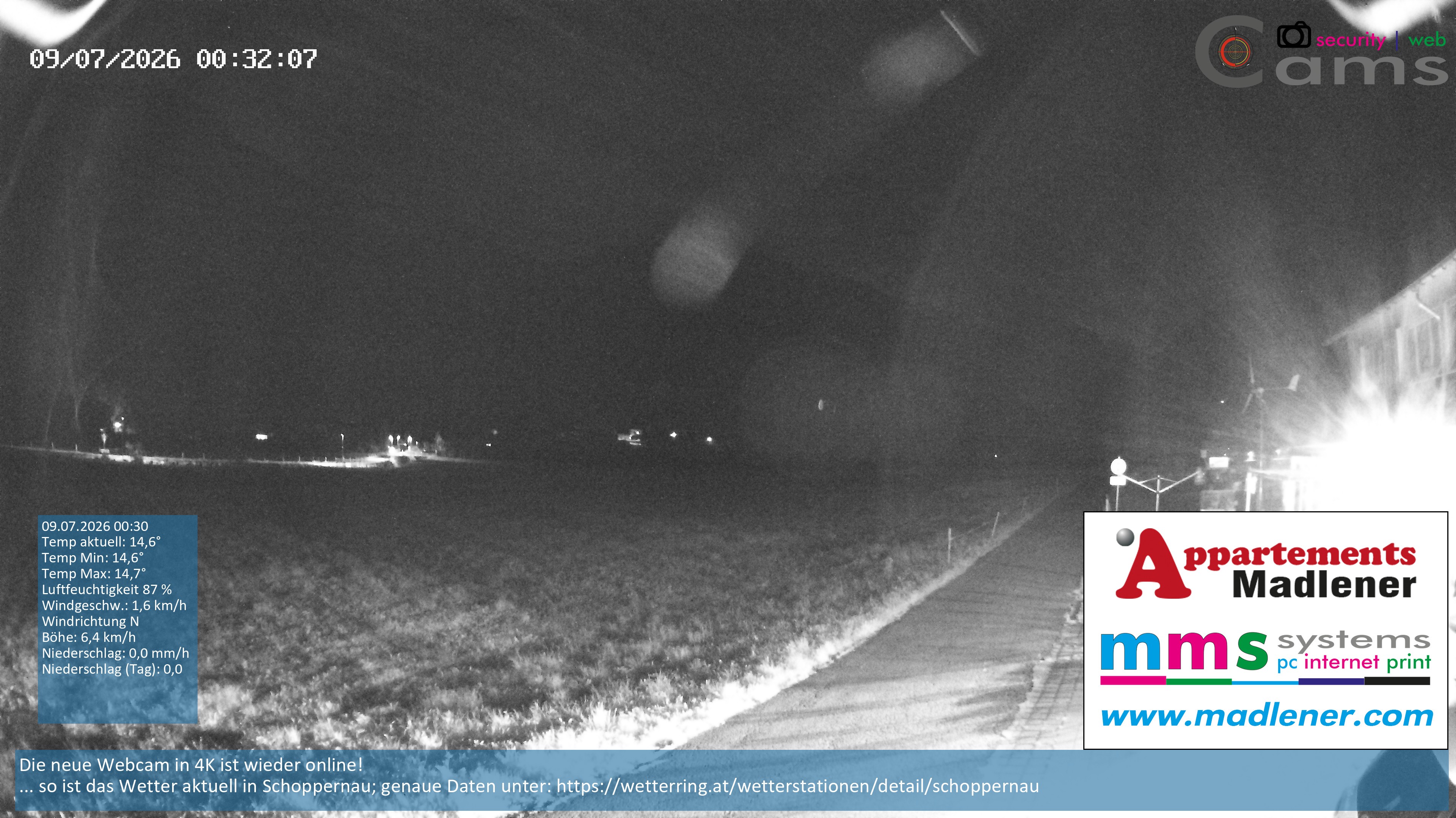 Archiv Foto Webcam Schoppernau Unterdorf im Bregenzerwald