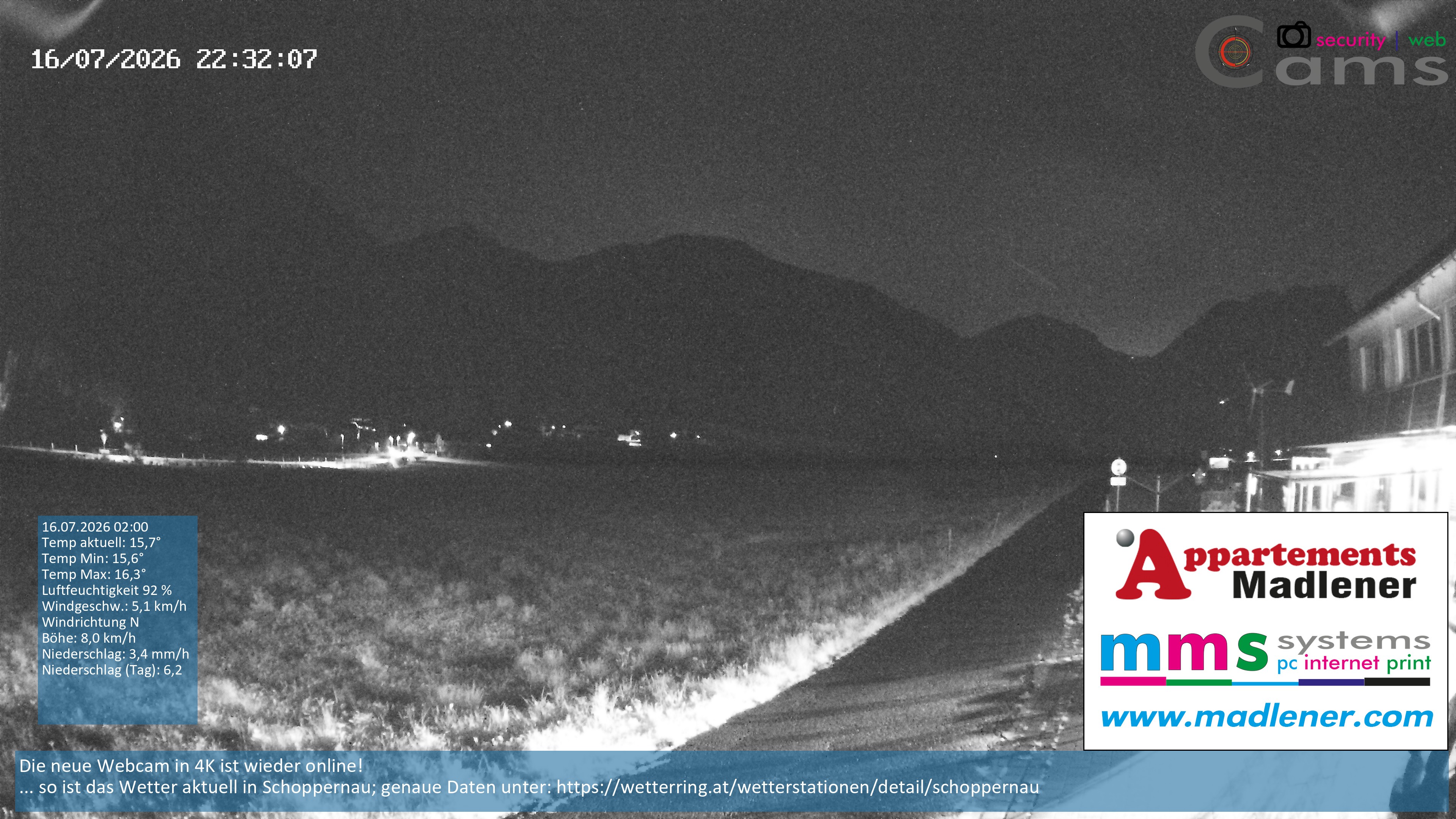 Archiv Foto Webcam Schoppernau Unterdorf im Bregenzerwald