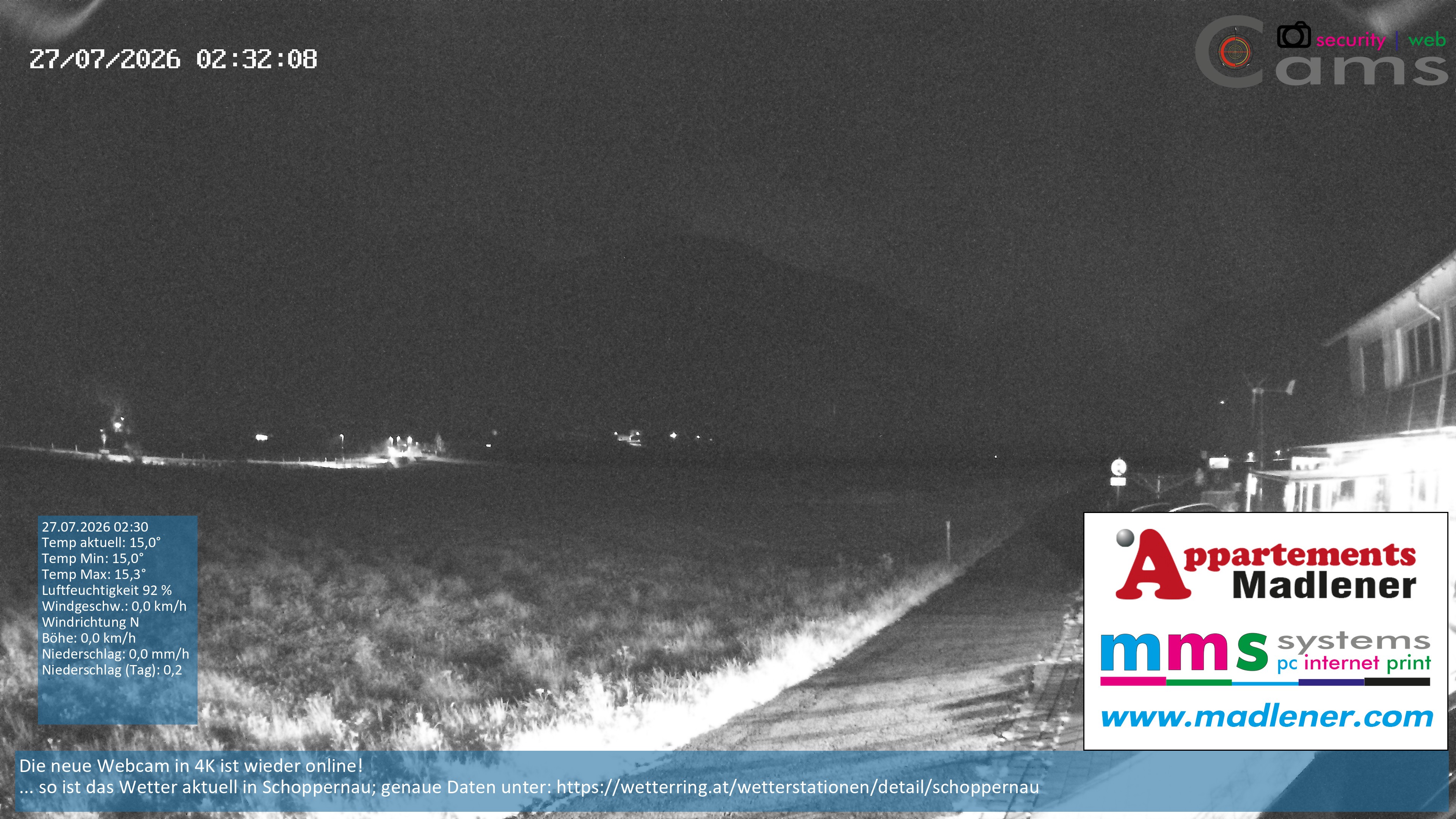 Archiv Foto Webcam Schoppernau Unterdorf im Bregenzerwald