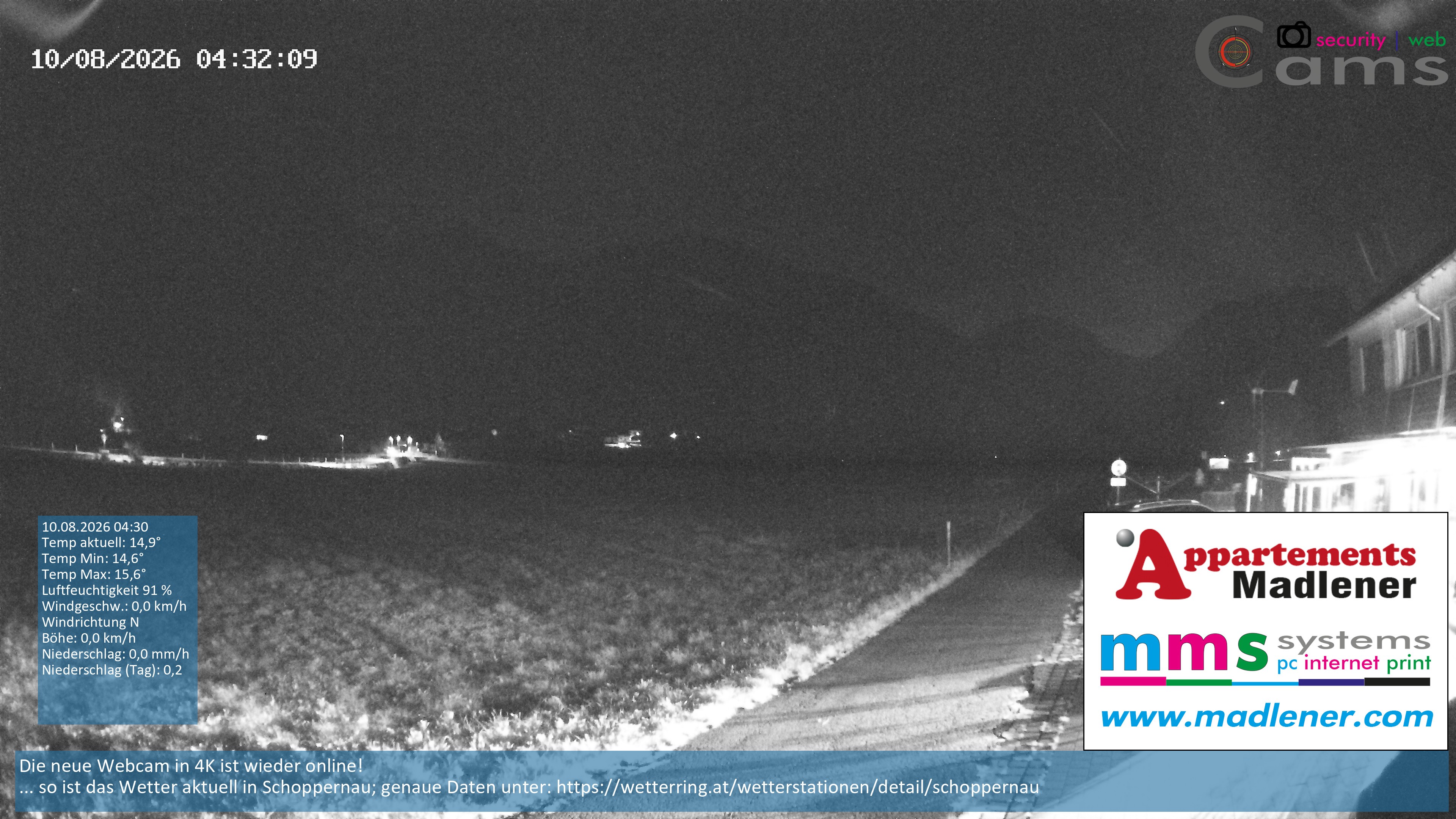 Archived image Webcam Schoppernau lower valley in the Bregenzerwald