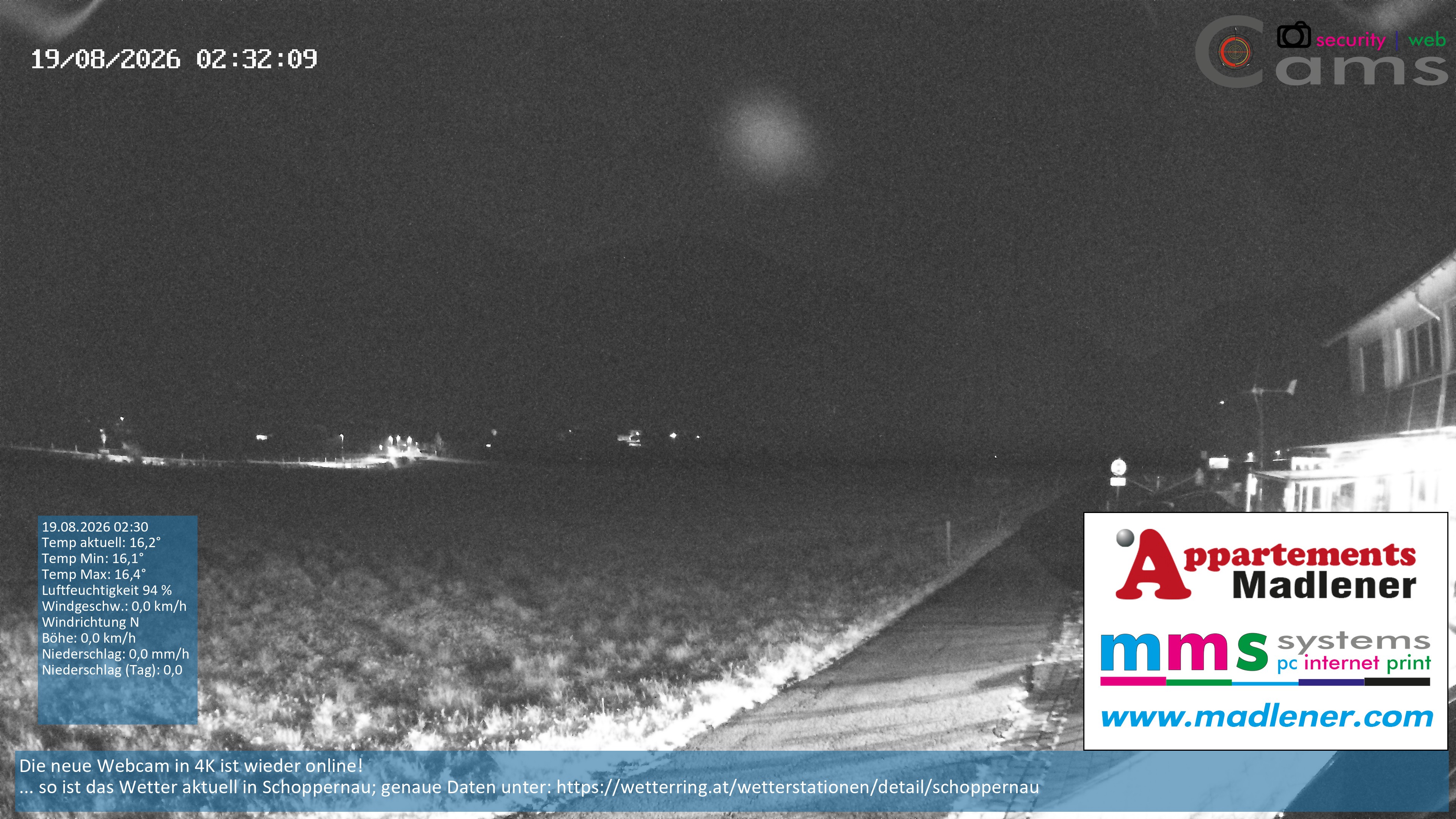 Archived image Webcam Schoppernau lower valley in the Bregenzerwald