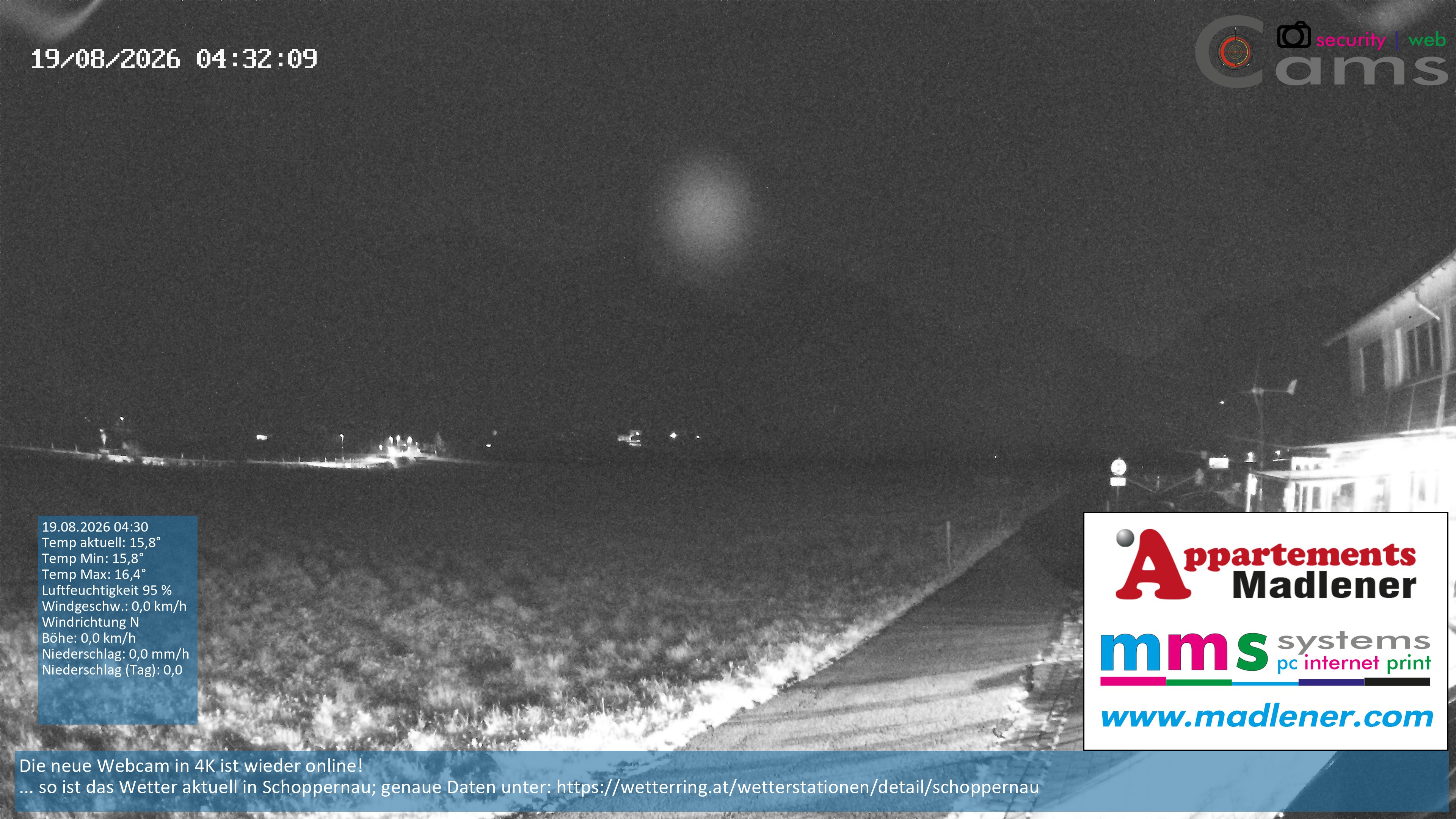Archived image Webcam Schoppernau lower valley in the Bregenzerwald