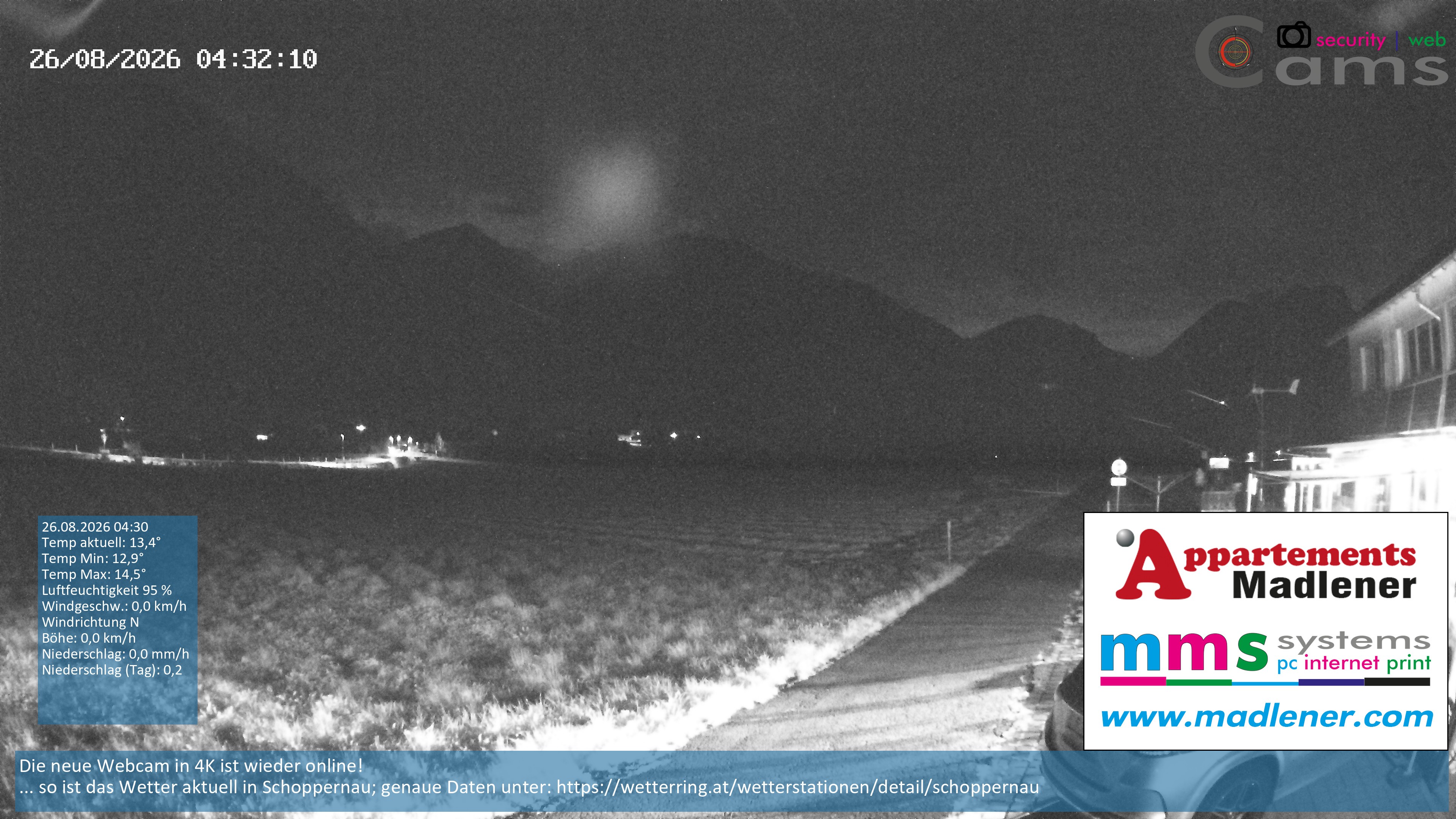 Archiv Foto Webcam Schoppernau Unterdorf im Bregenzerwald