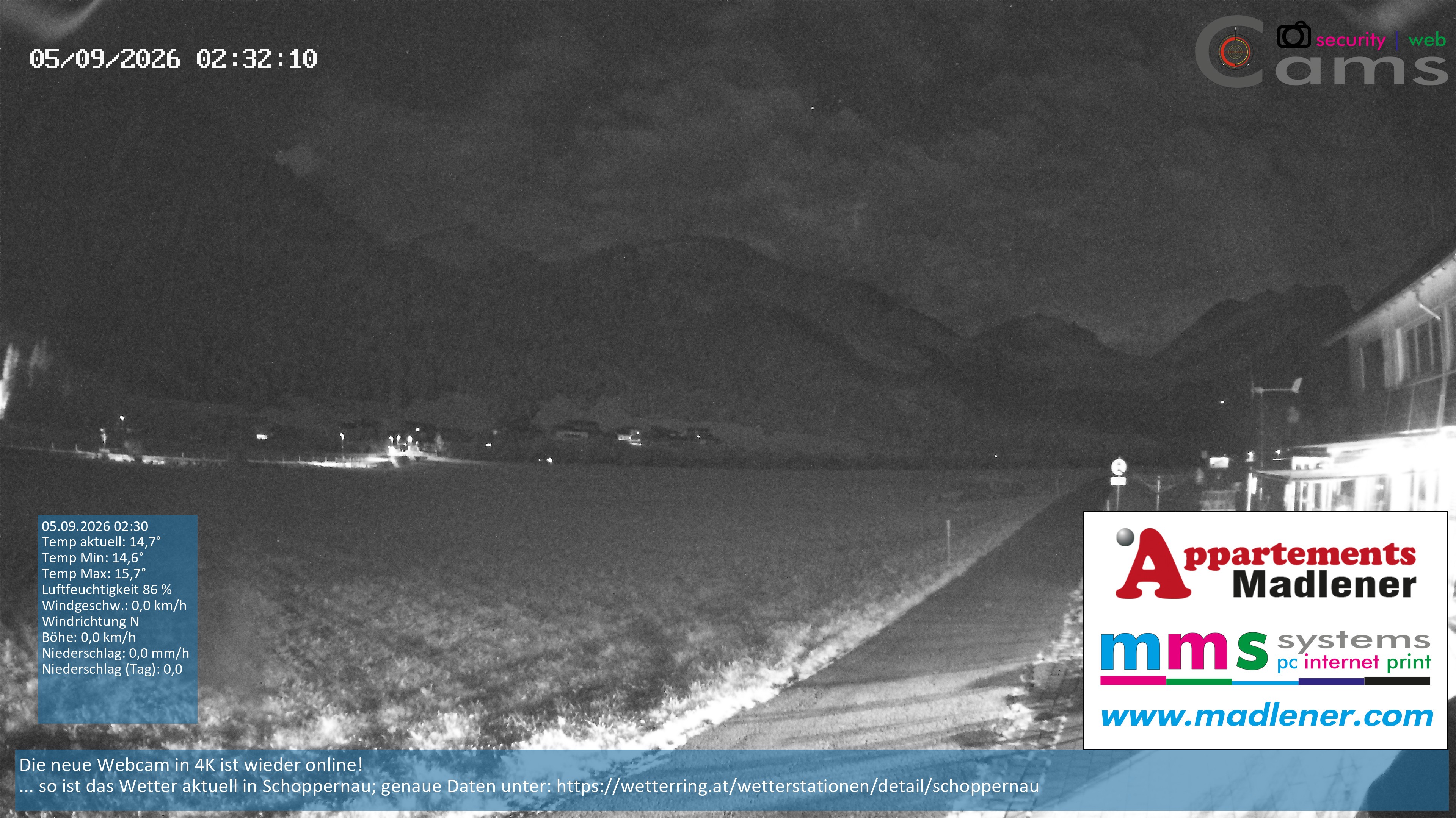 Archiv Foto Webcam Schoppernau Unterdorf im Bregenzerwald