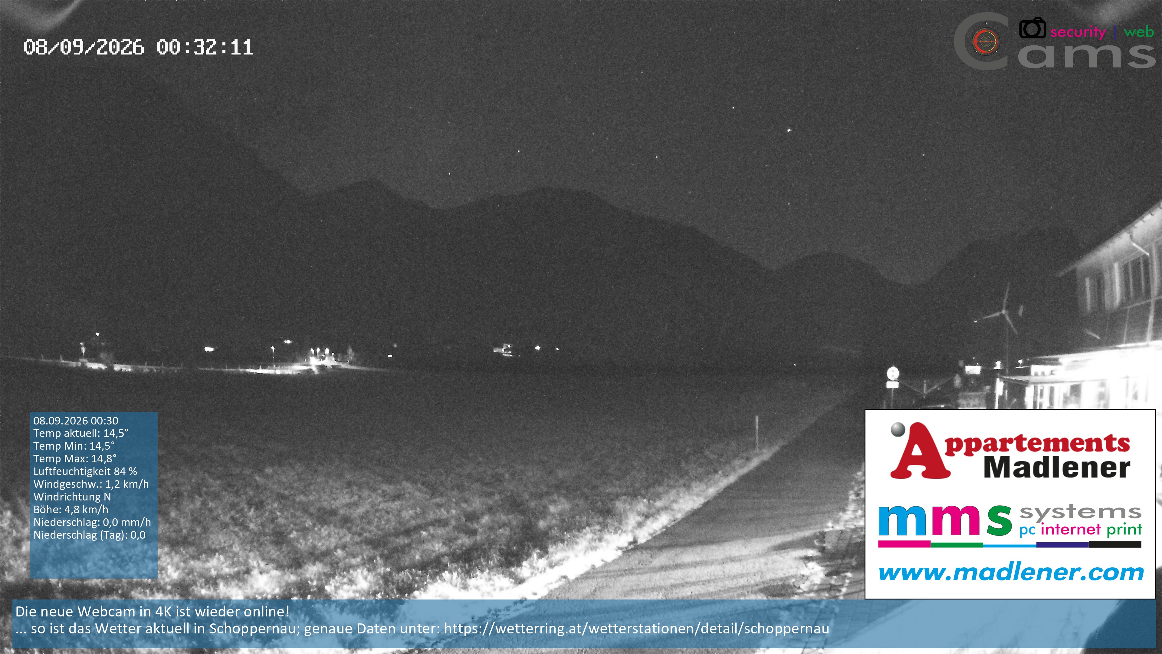 Archiv Foto Webcam Schoppernau Unterdorf im Bregenzerwald