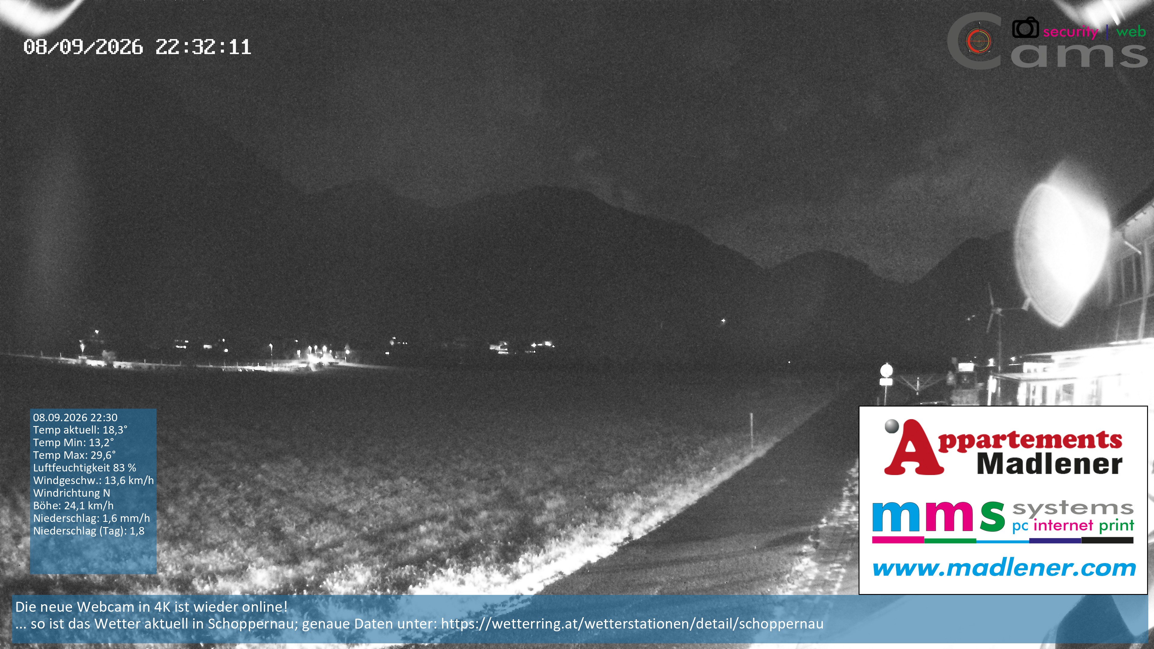 Archiv Foto Webcam Schoppernau Unterdorf im Bregenzerwald