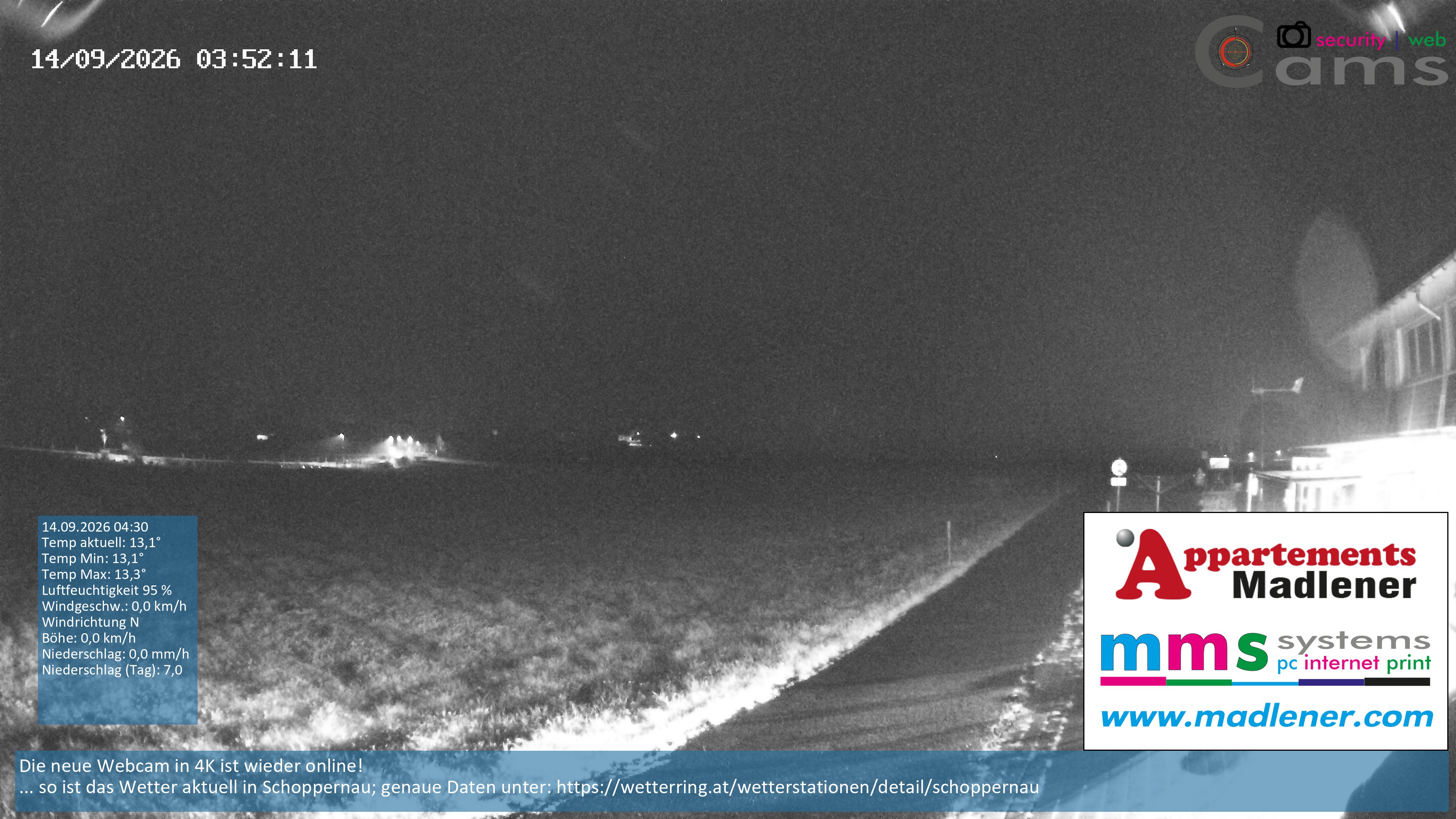 Archiv Foto Webcam Schoppernau Unterdorf im Bregenzerwald