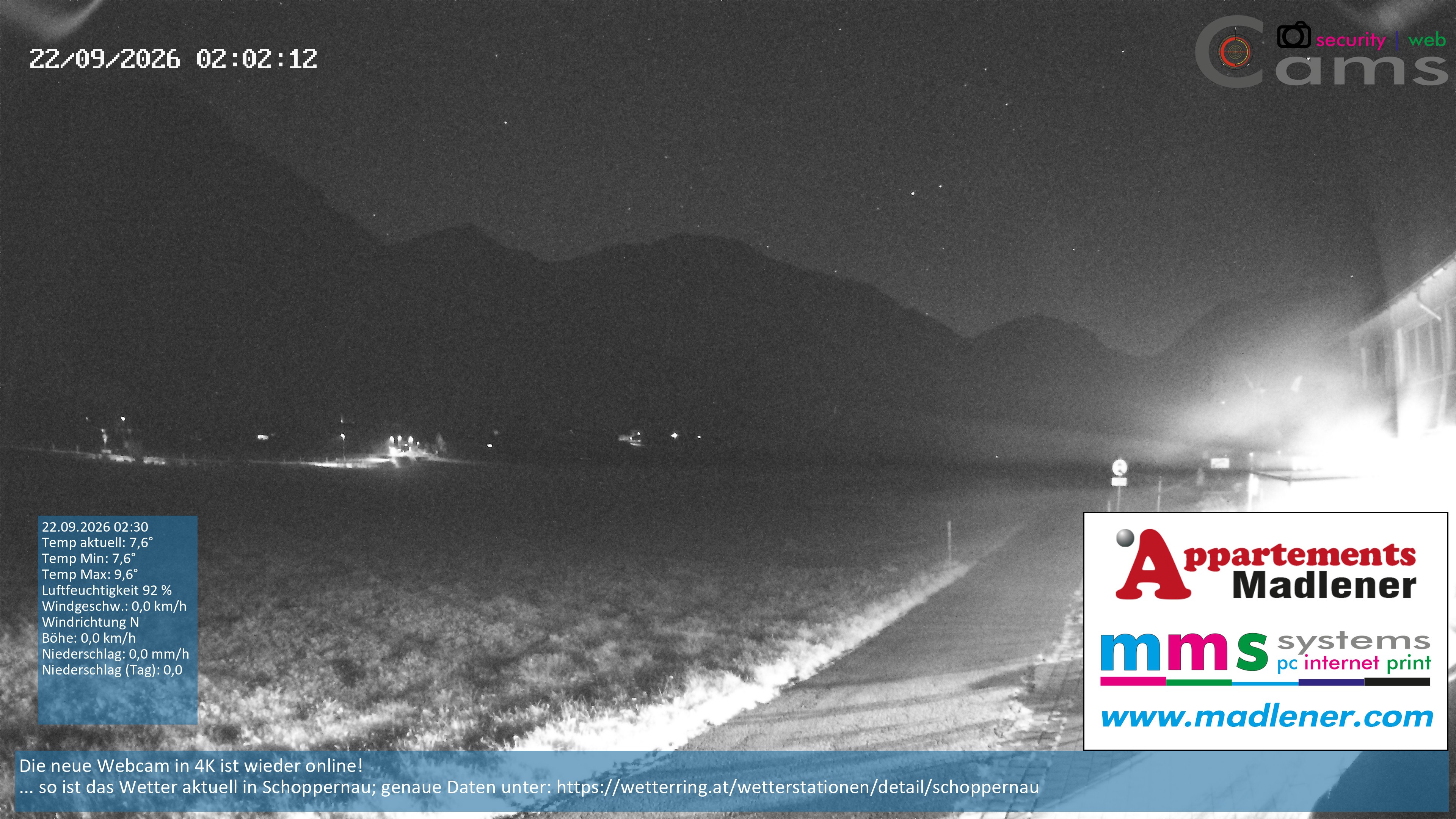 Archiv Foto Webcam Schoppernau Unterdorf im Bregenzerwald