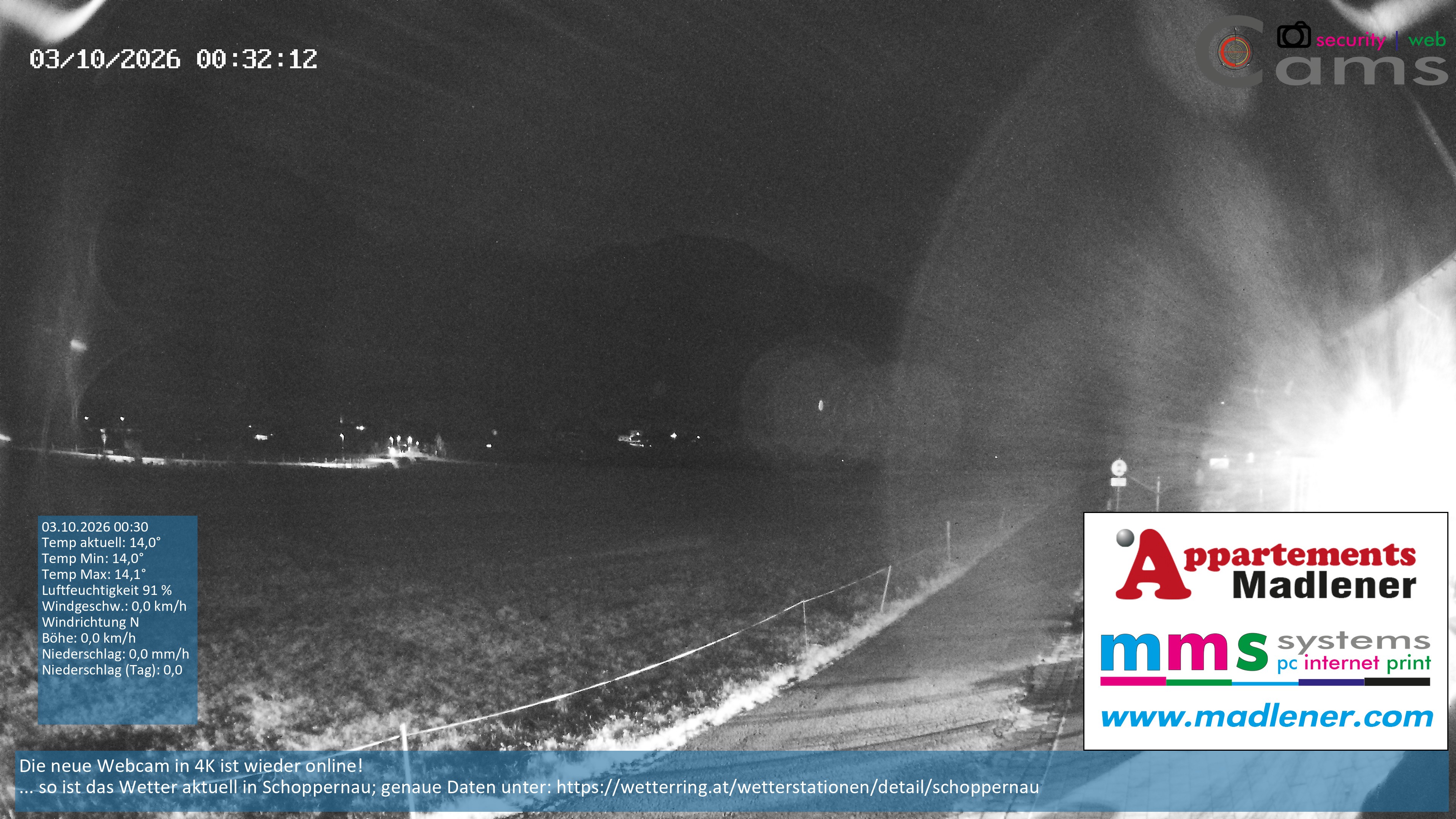 Archived image Webcam Schoppernau lower valley in the Bregenzerwald