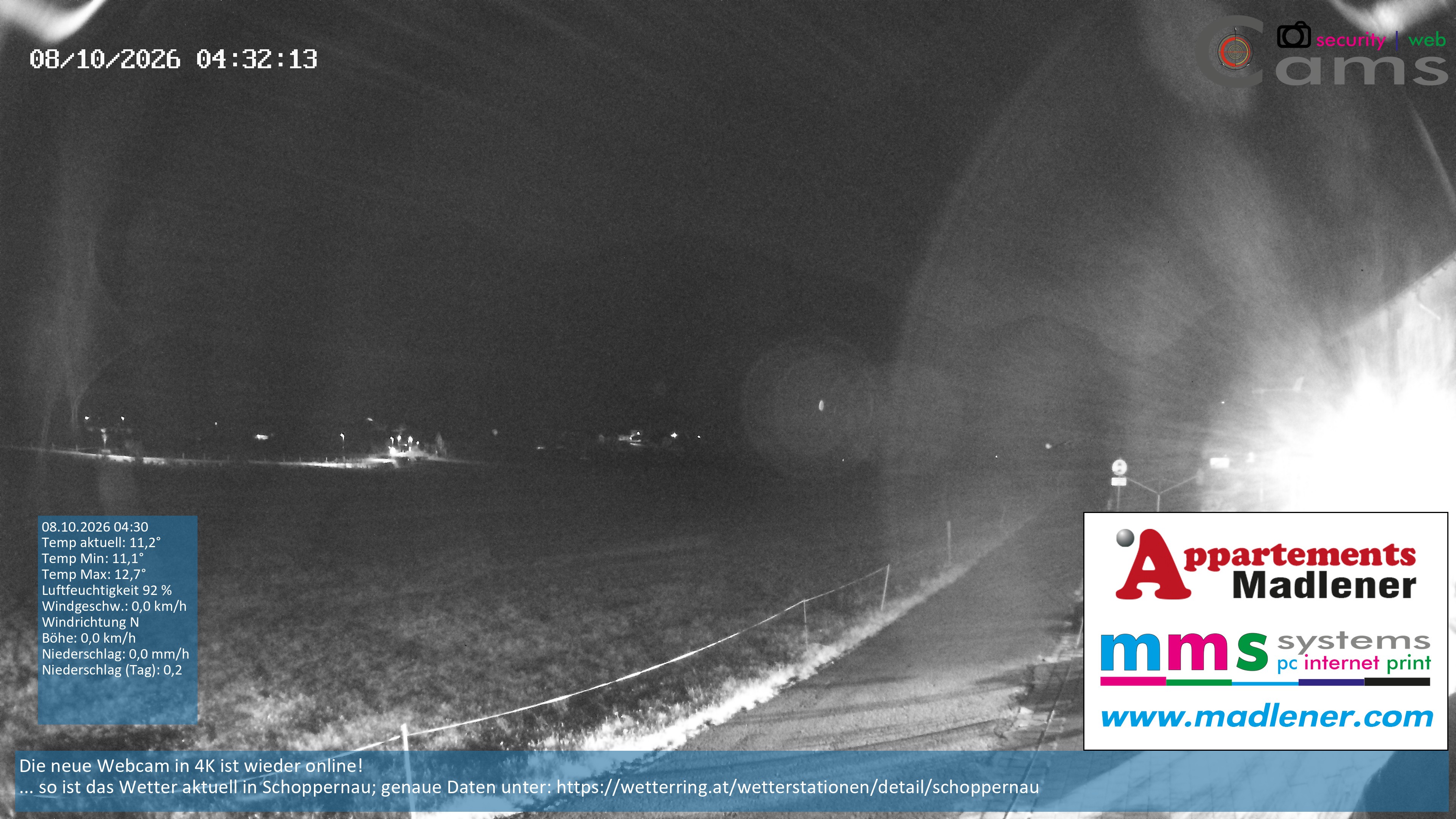 Archived image Webcam Schoppernau lower valley in the Bregenzerwald