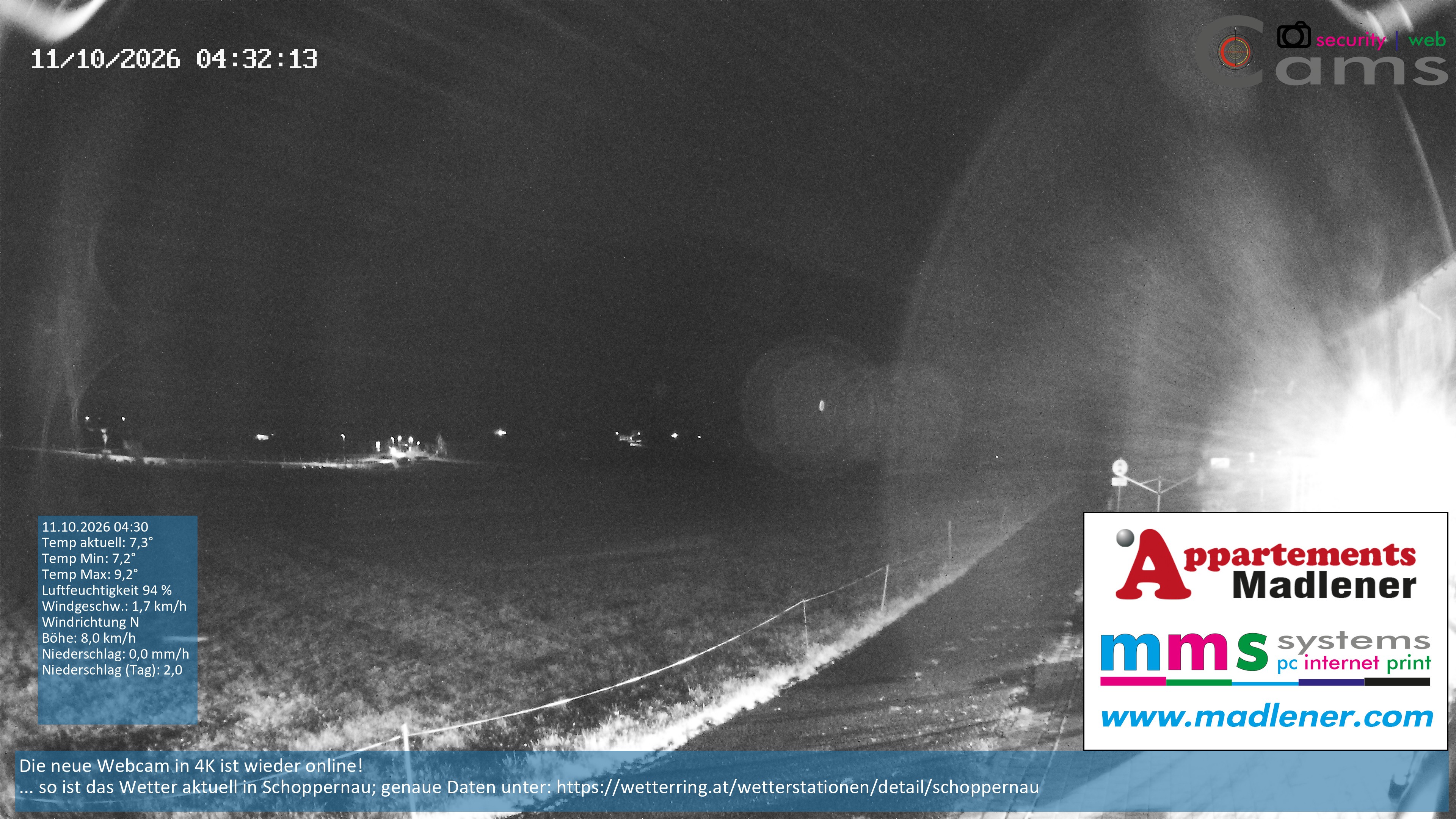 Archiv Foto Webcam Schoppernau Unterdorf im Bregenzerwald