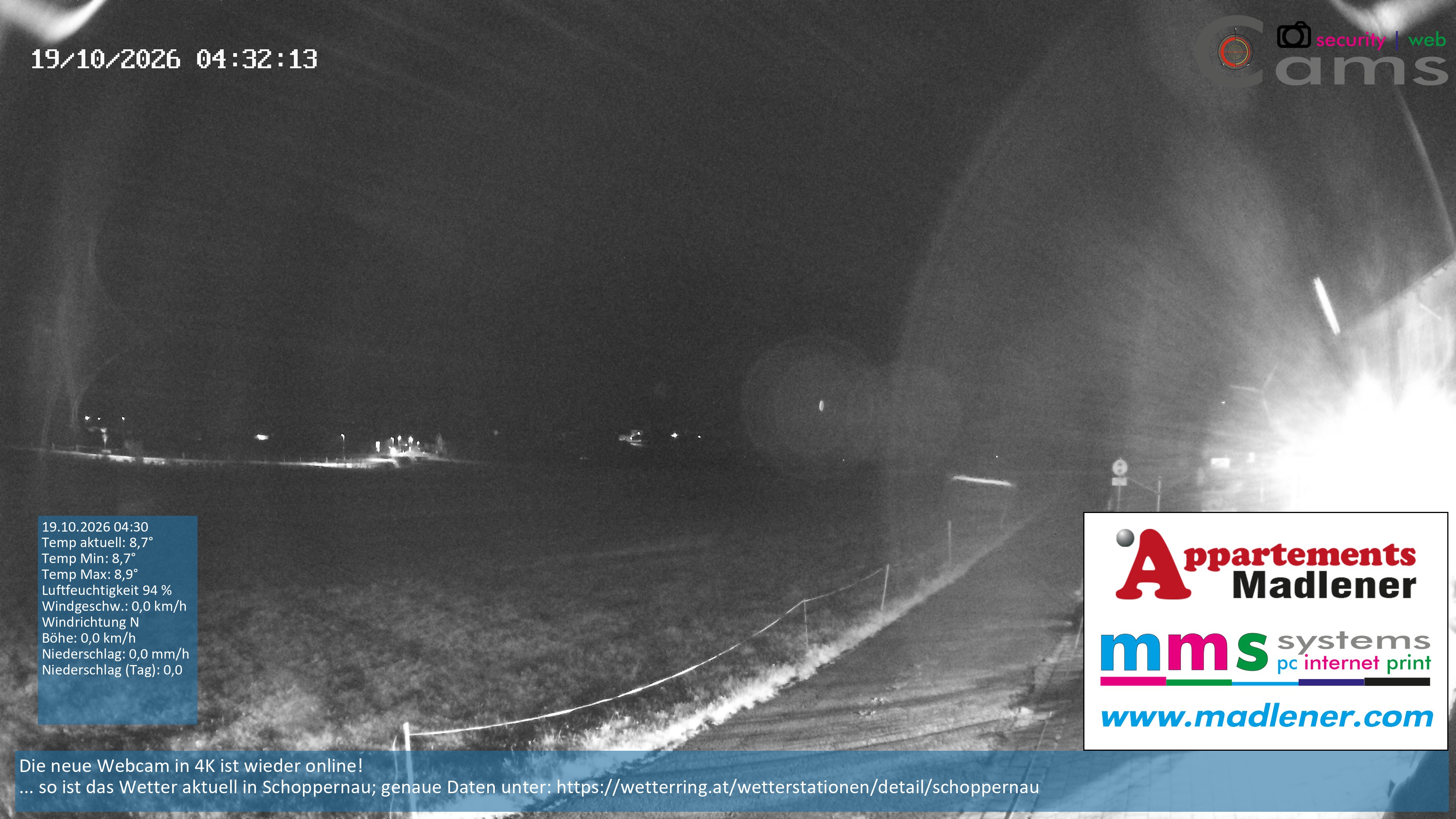 Archiv Foto Webcam Schoppernau Unterdorf im Bregenzerwald
