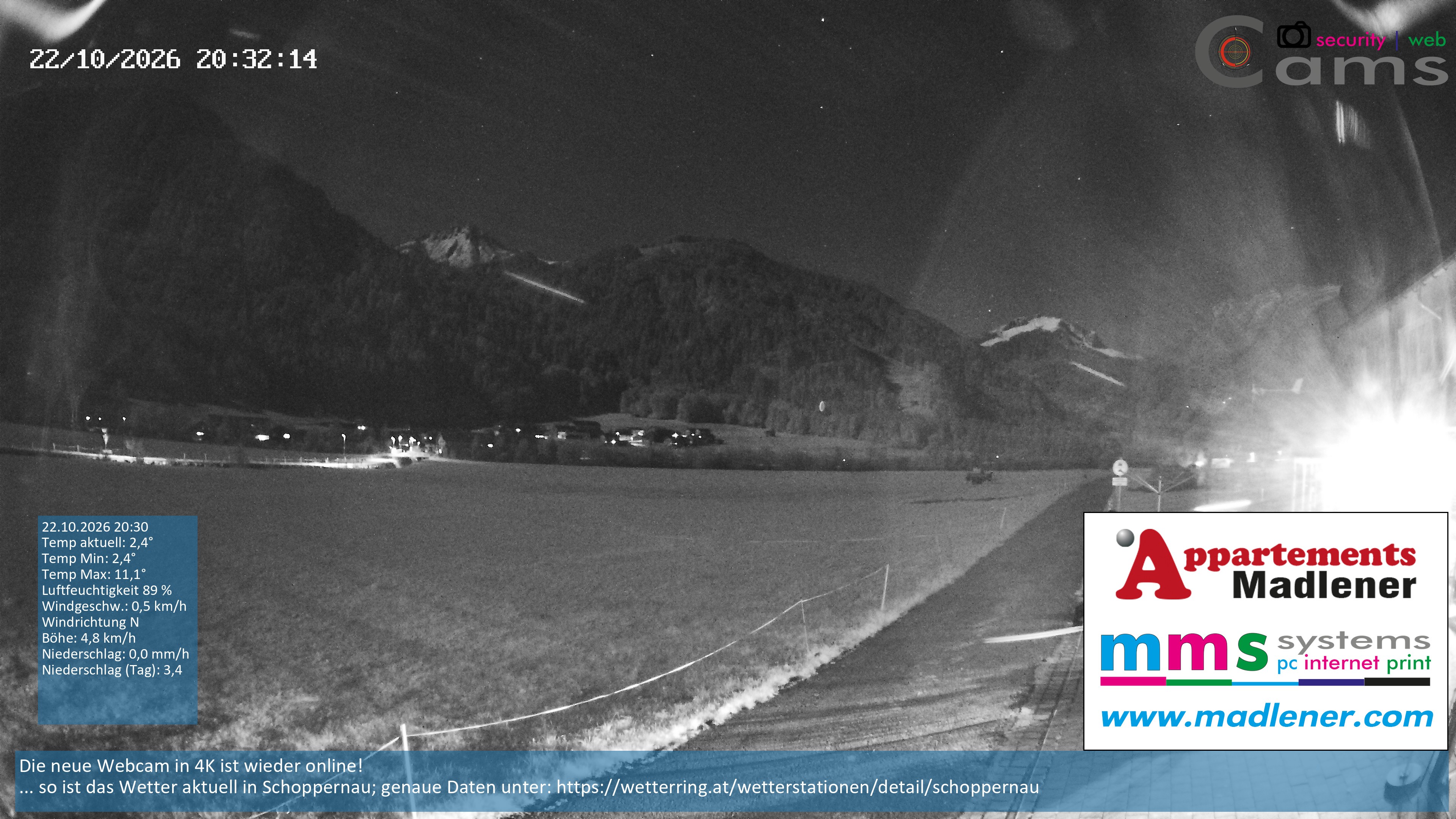 Archiv Foto Webcam Schoppernau Unterdorf im Bregenzerwald