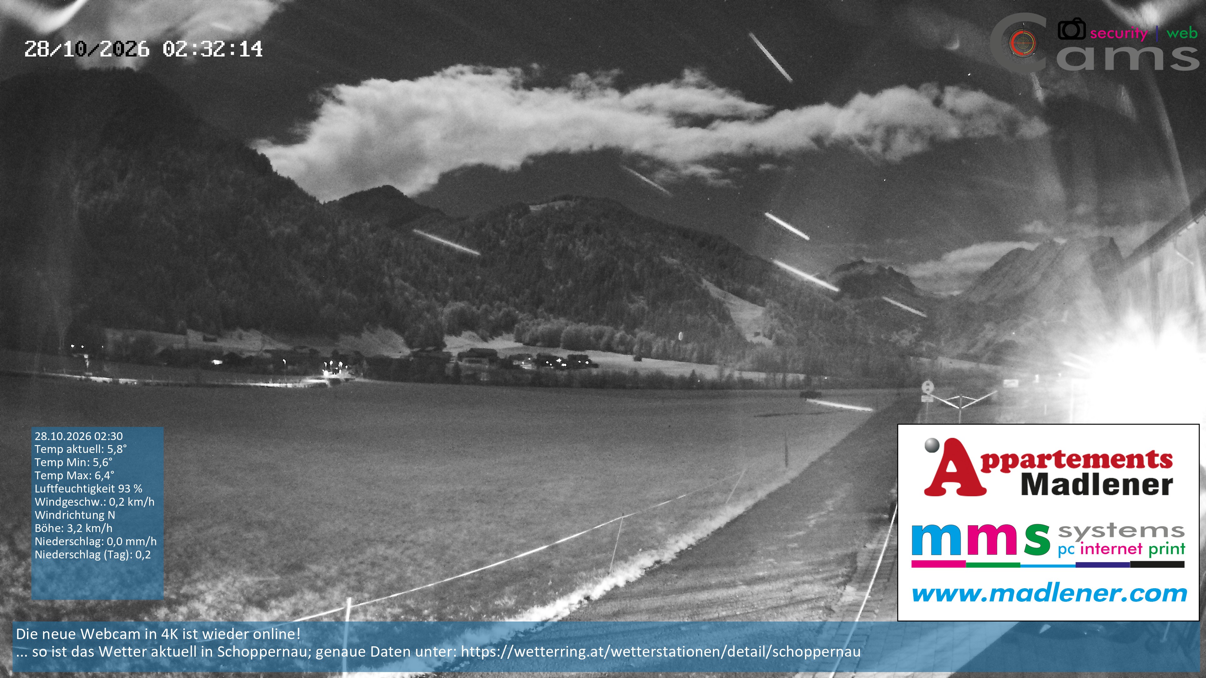 Archiv Foto Webcam Schoppernau Unterdorf im Bregenzerwald