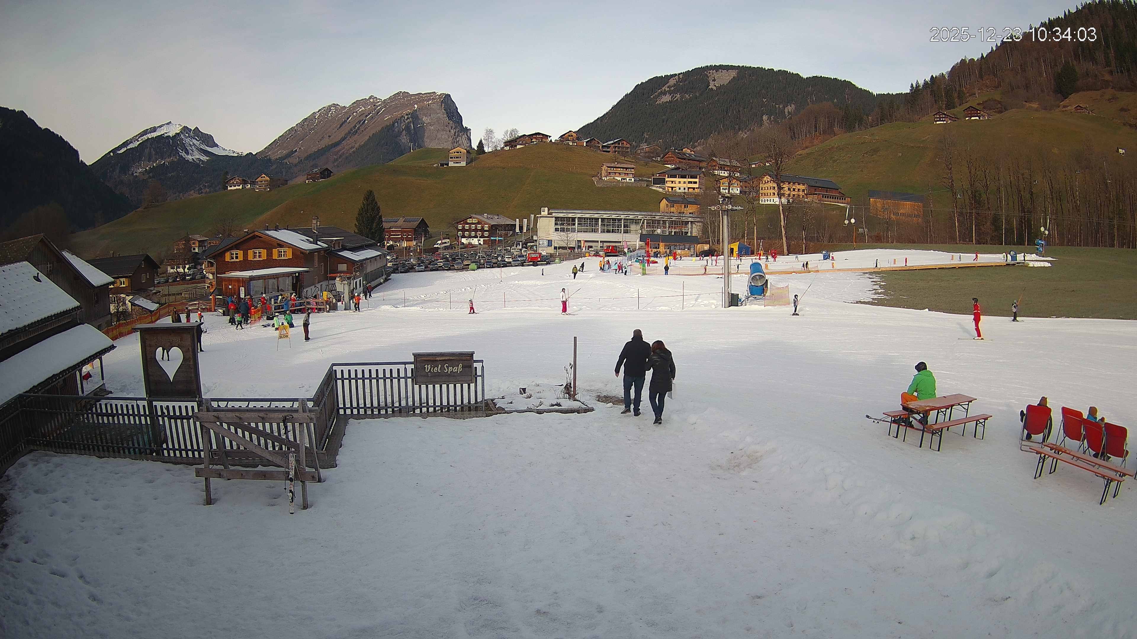 Archiv Foto Webcam Schrannenhof am Diedamskopf