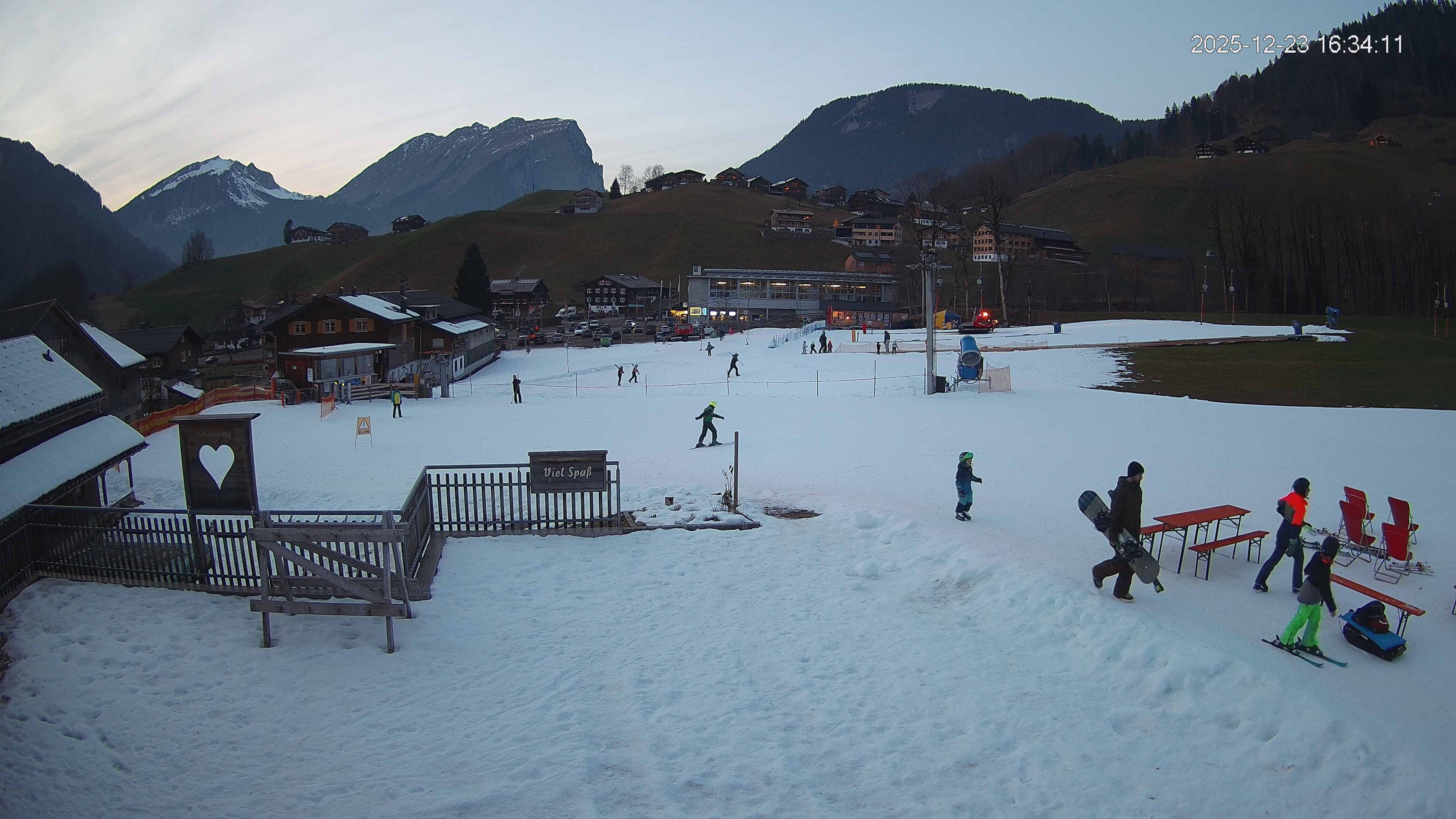 Archiv Foto Webcam Schrannenhof am Diedamskopf