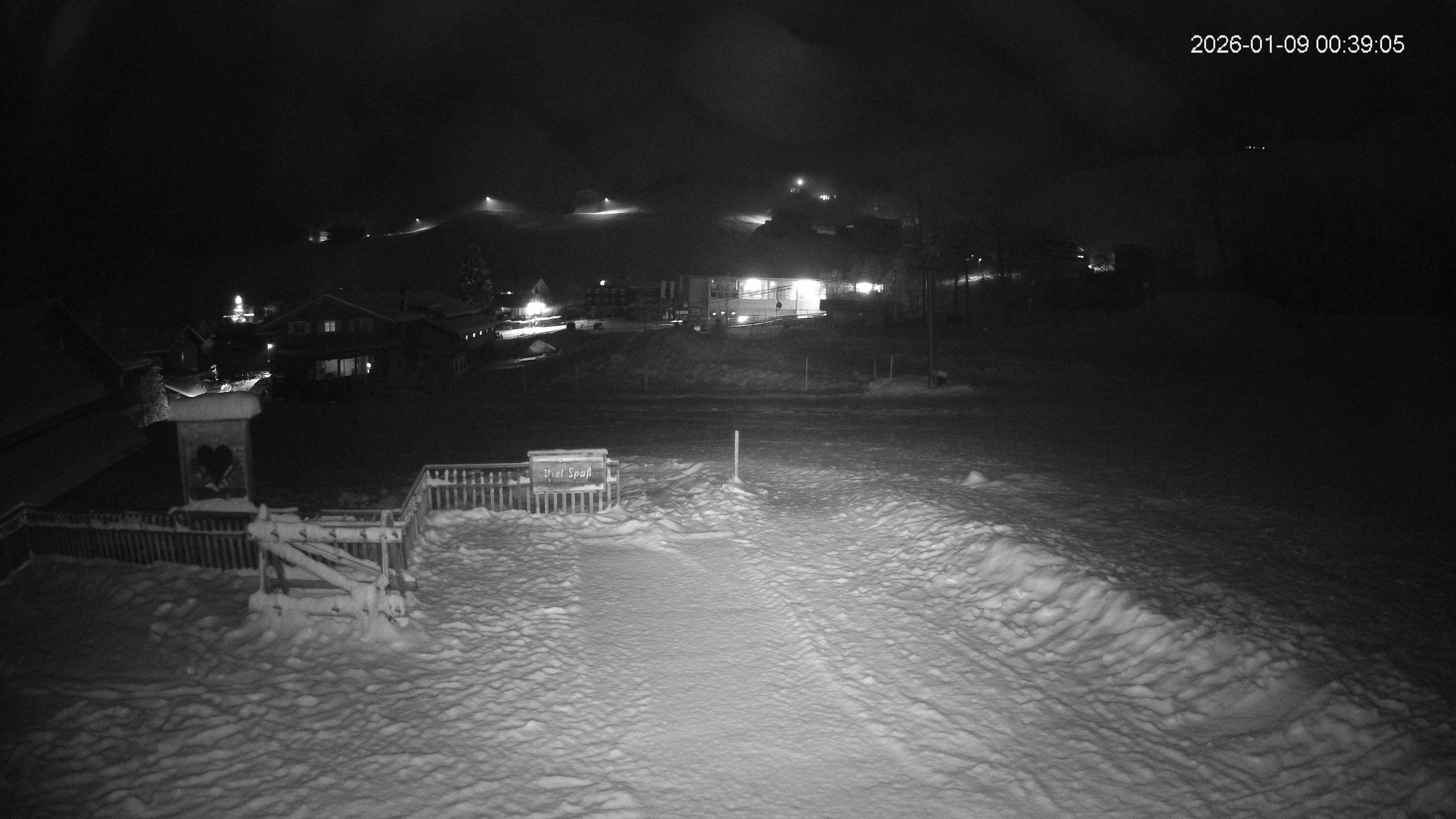 Archived image Webcam Hotel "Schrannen-Hof" at mountain "Diedamskopf"