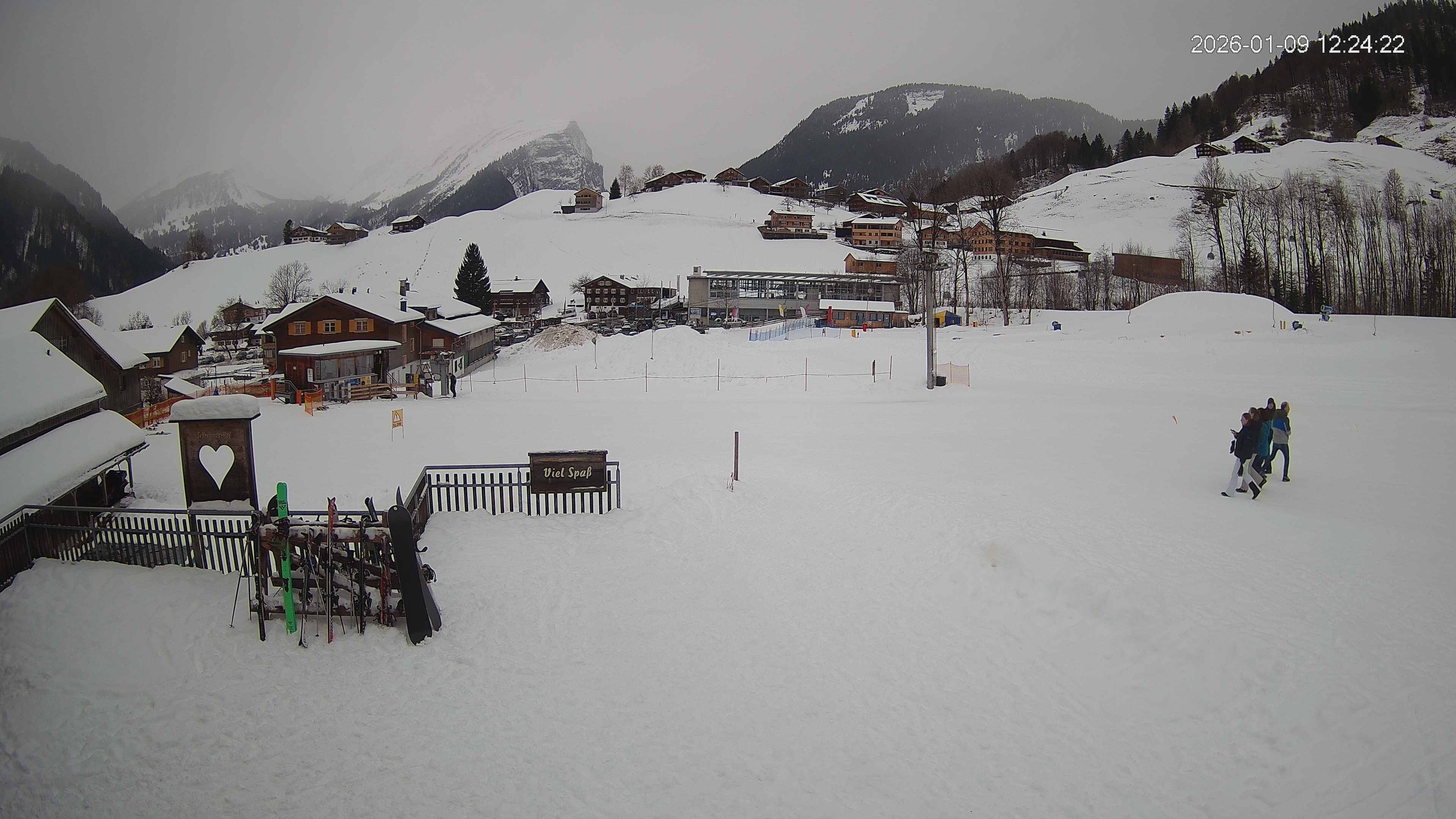 Archiv Foto Webcam Schrannenhof am Diedamskopf