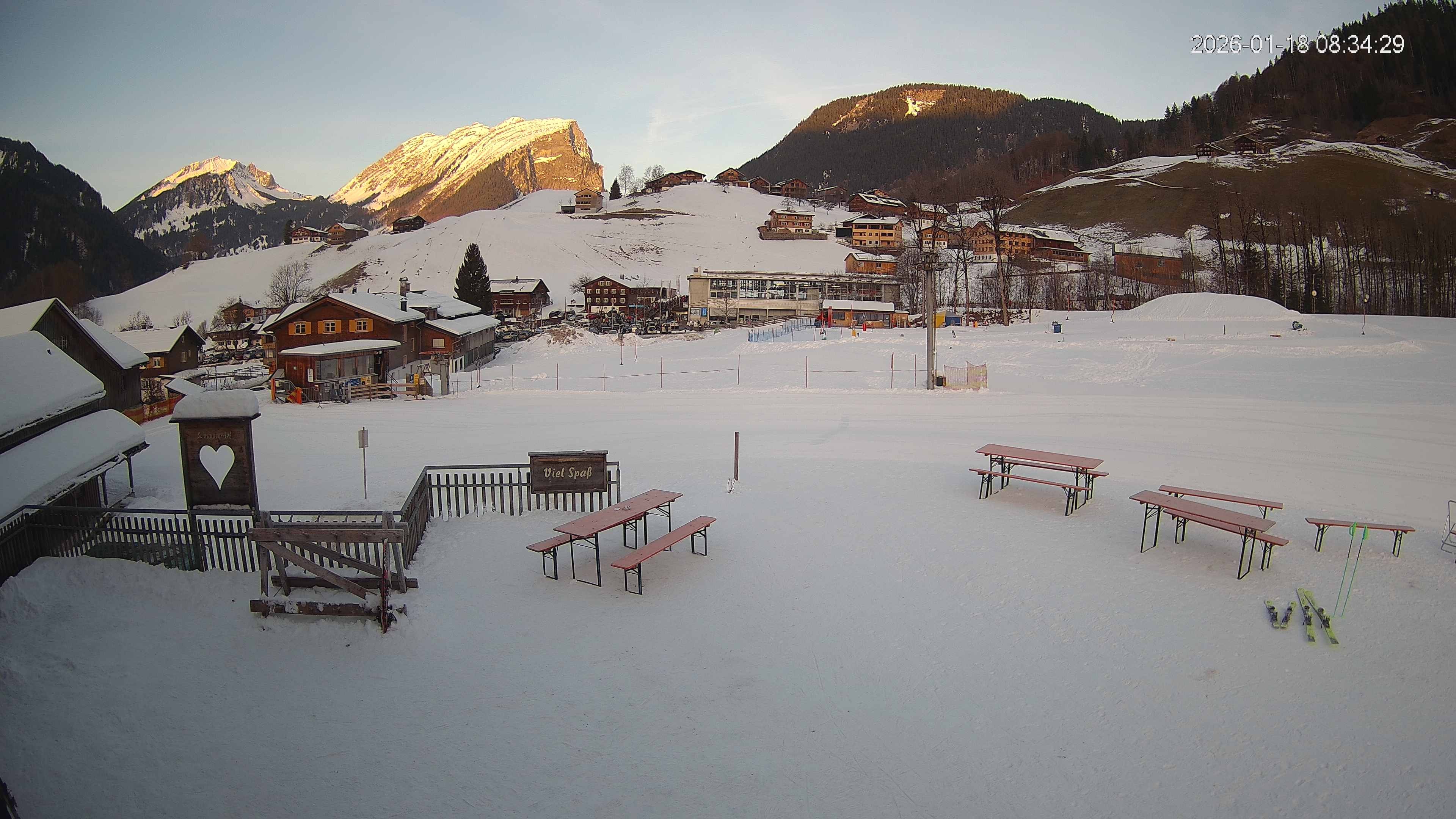 Archiv Foto Webcam Schrannenhof am Diedamskopf